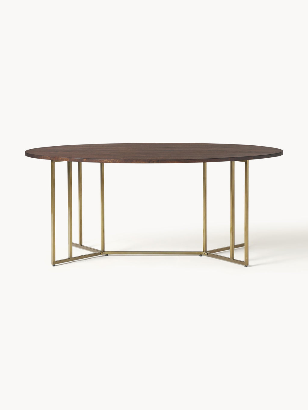 Luca Oval Mango Wood Dining Table, in various sizes