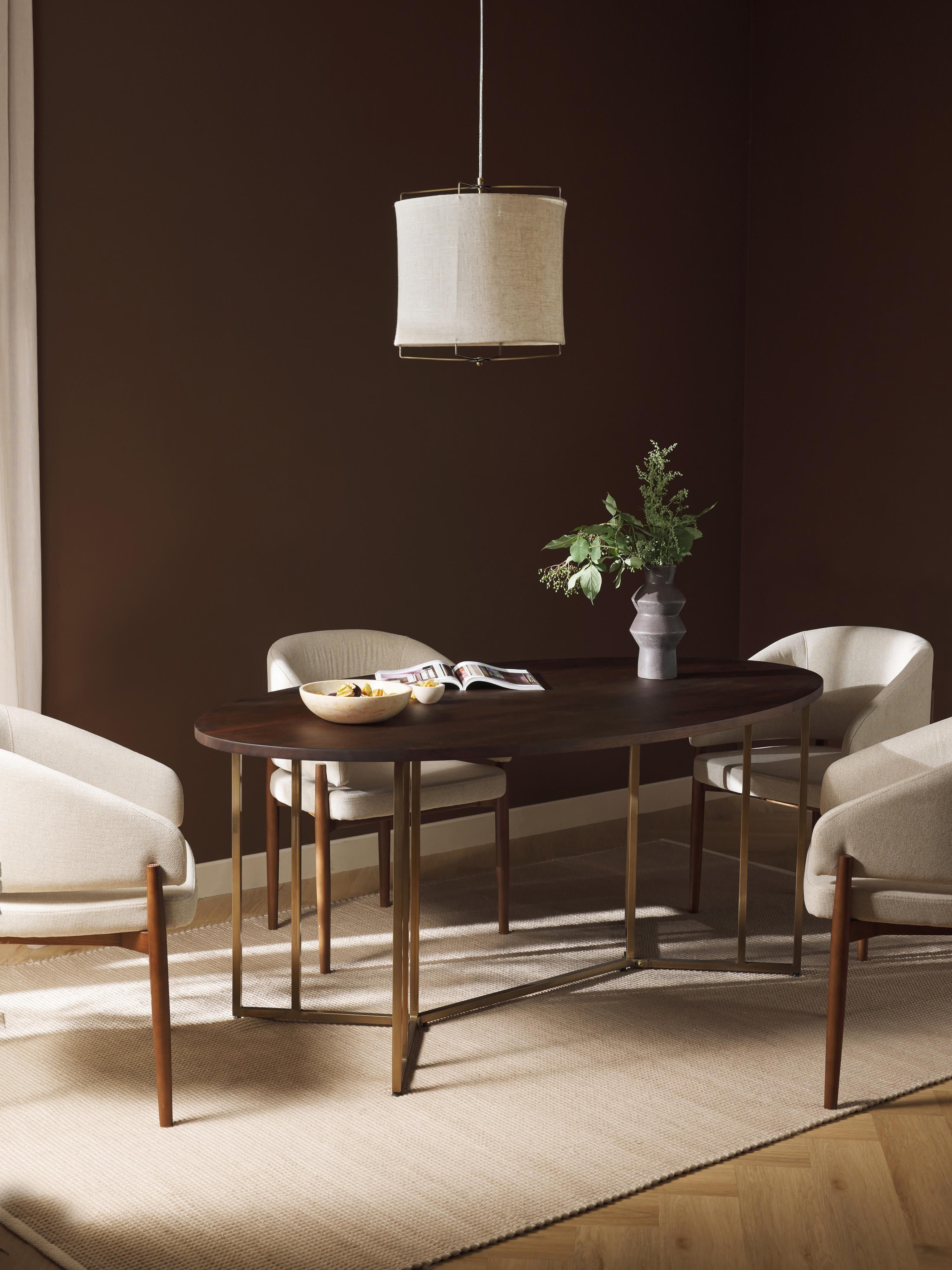 Luca Oval Mango Wood Dining Table, in various sizes
