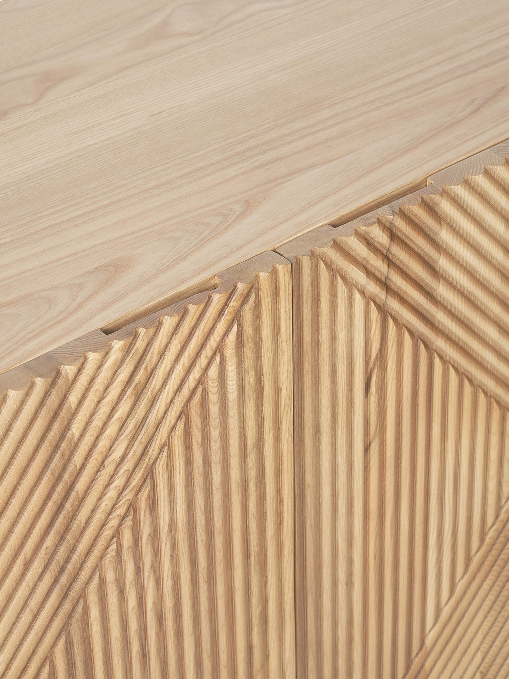 Louis Ash Wood Sideboard