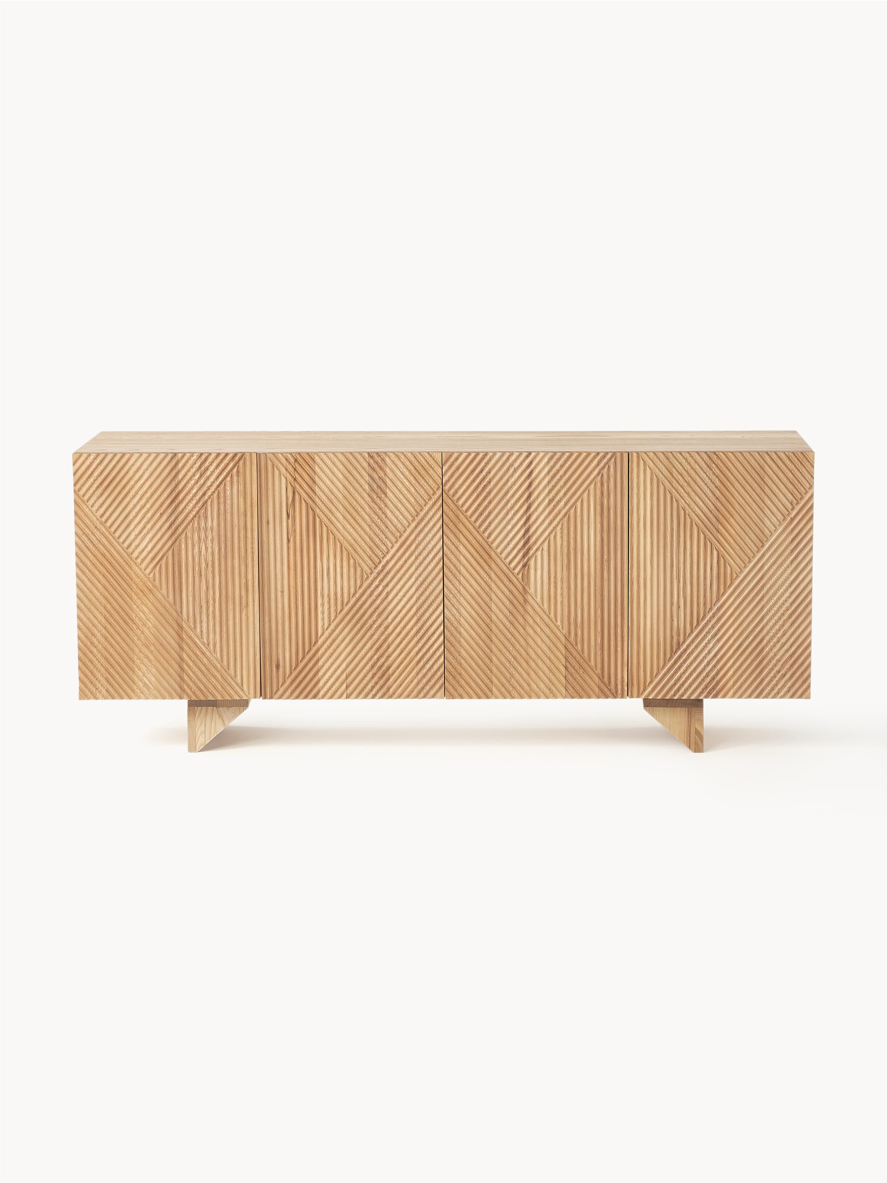 Louis Ash Wood Sideboard