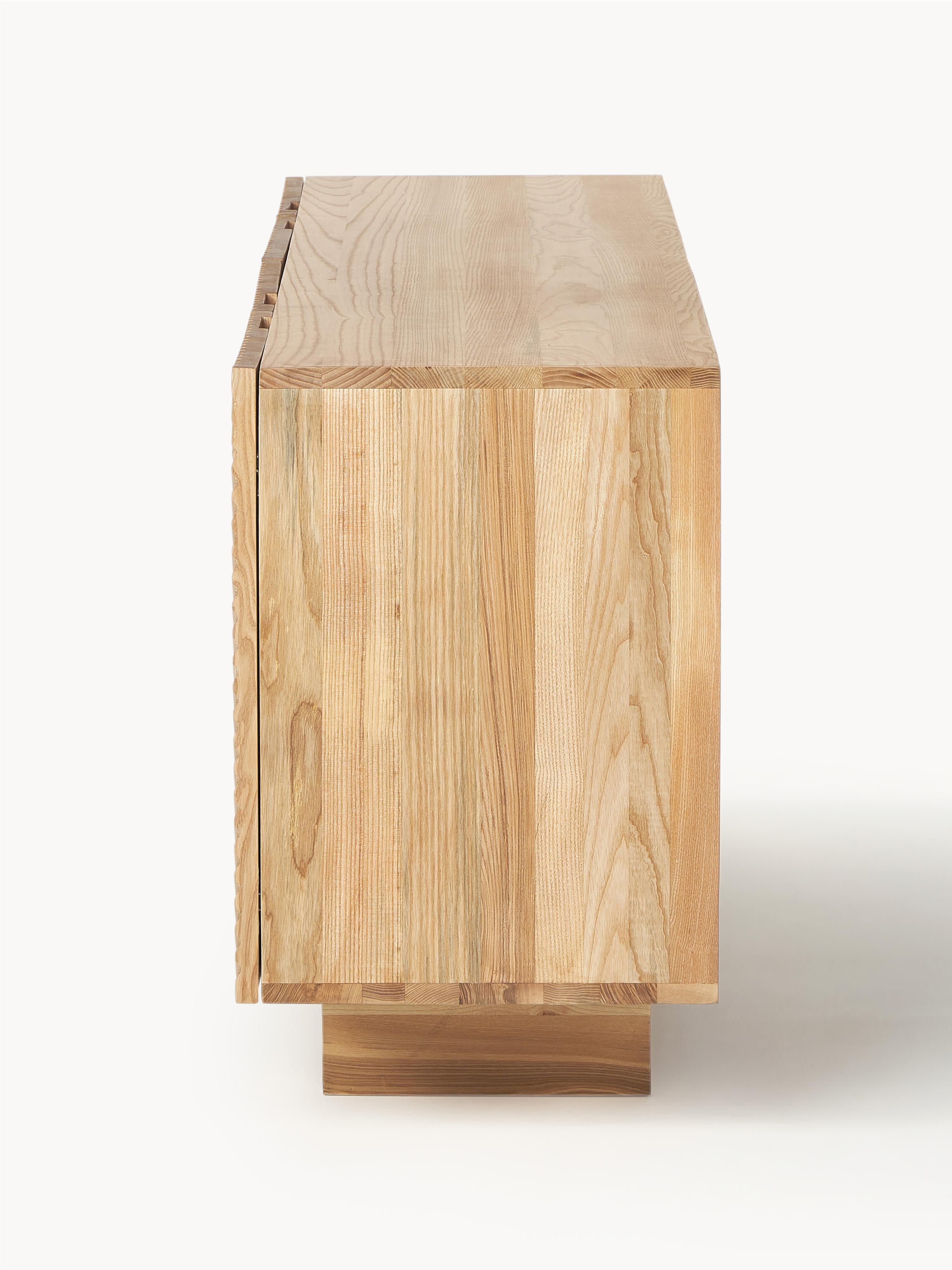 Louis Ash Wood Sideboard