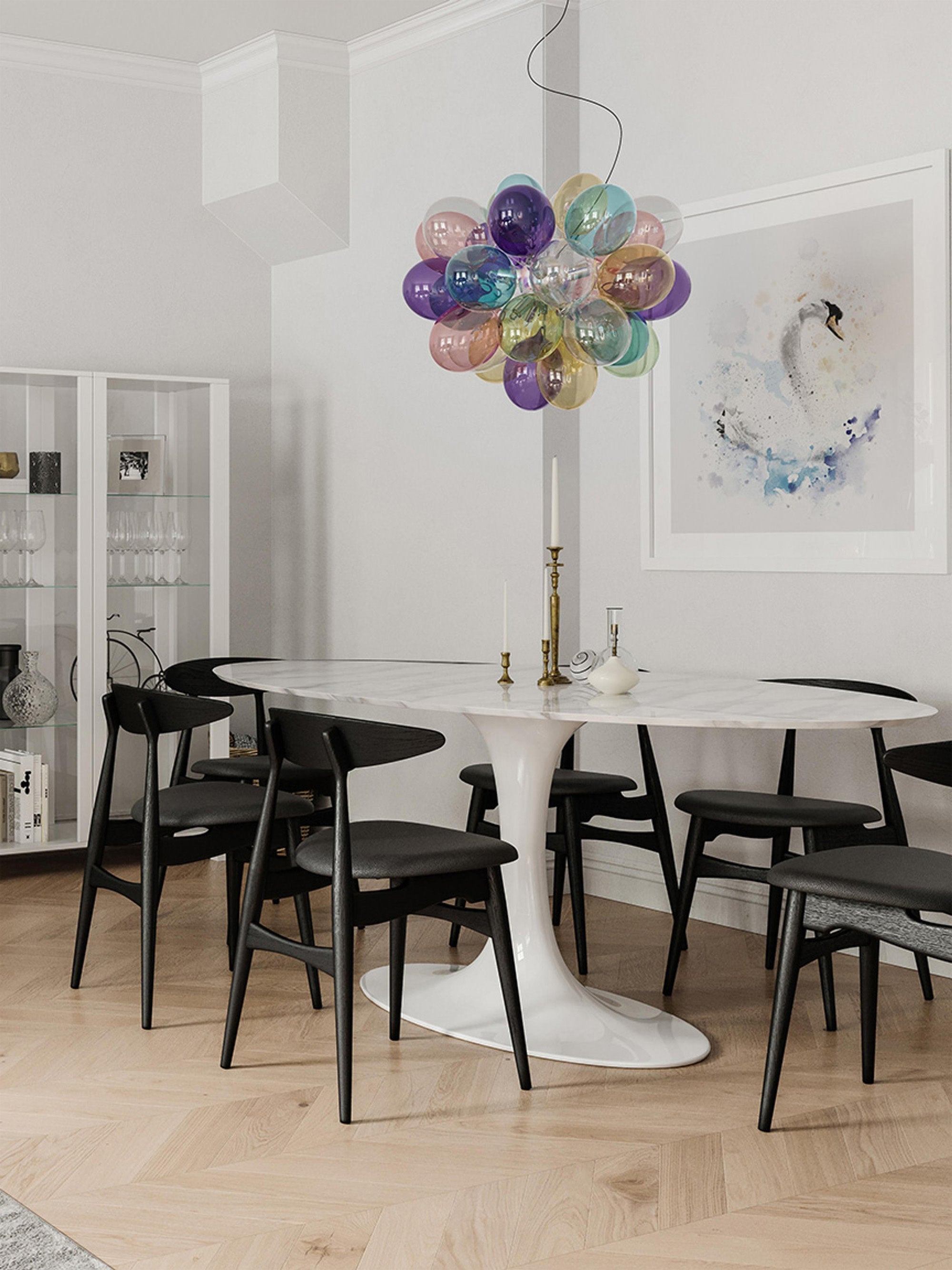Gross Mouth-Blown LED Pendant Light