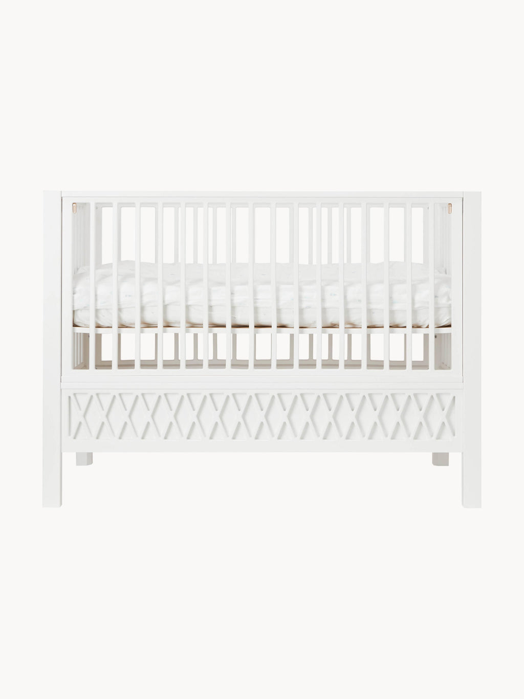 Harlequin Height-Adjustable Cot, 60 x 120 cm