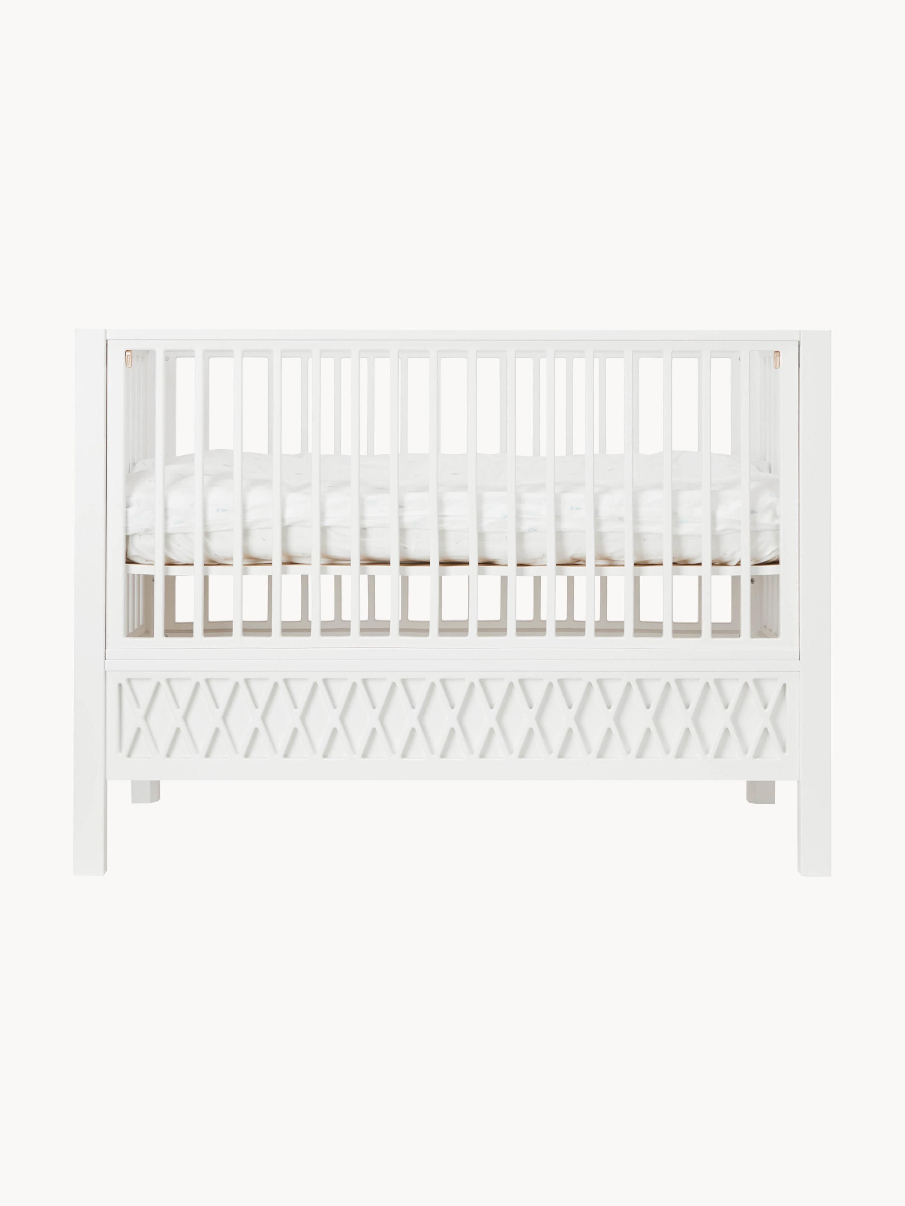 Harlequin Height-Adjustable Cot, 60 x 120 cm
