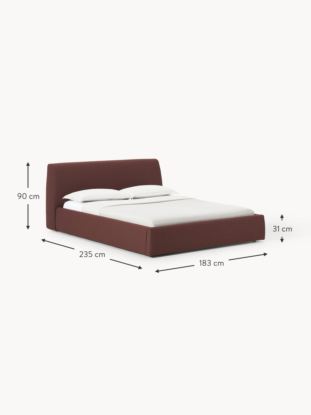Cloud Upholstered Bed