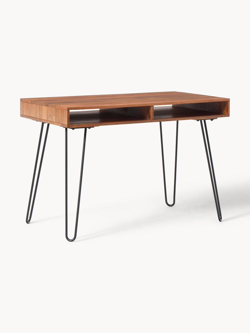 Gallery image 1 - Mango Wood and Metal Desk Tova