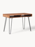 Gallery image 1 - Mango Wood and Metal Desk Tova