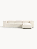Gallery image 1 - Modular Sofa Lennon (4-seater) with Ottoman (left/right)