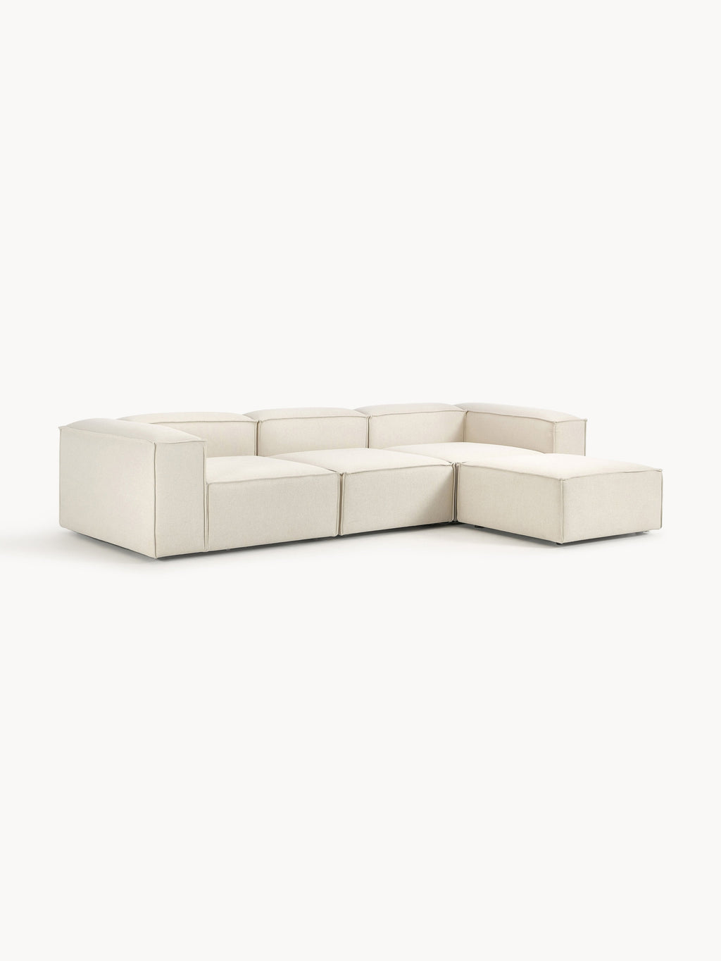 Lennon Modular Sofa (4-seater) with Ottoman (left/right)