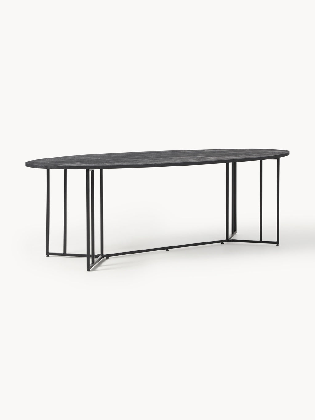 Gallery image 1 - Oval Mango Wood Dining Table Luca, in various sizes