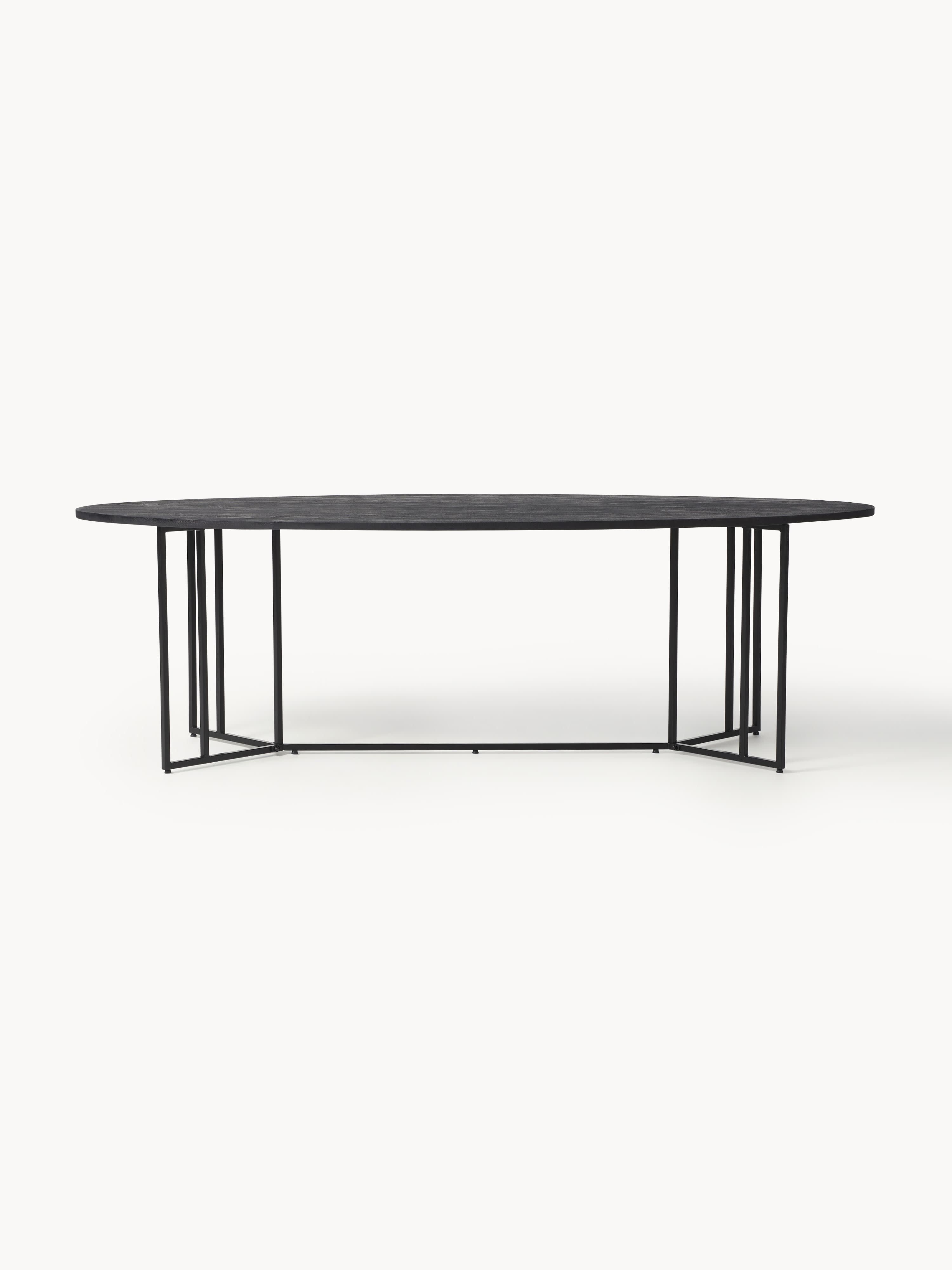Luca Oval Mango Wood Dining Table, in various sizes