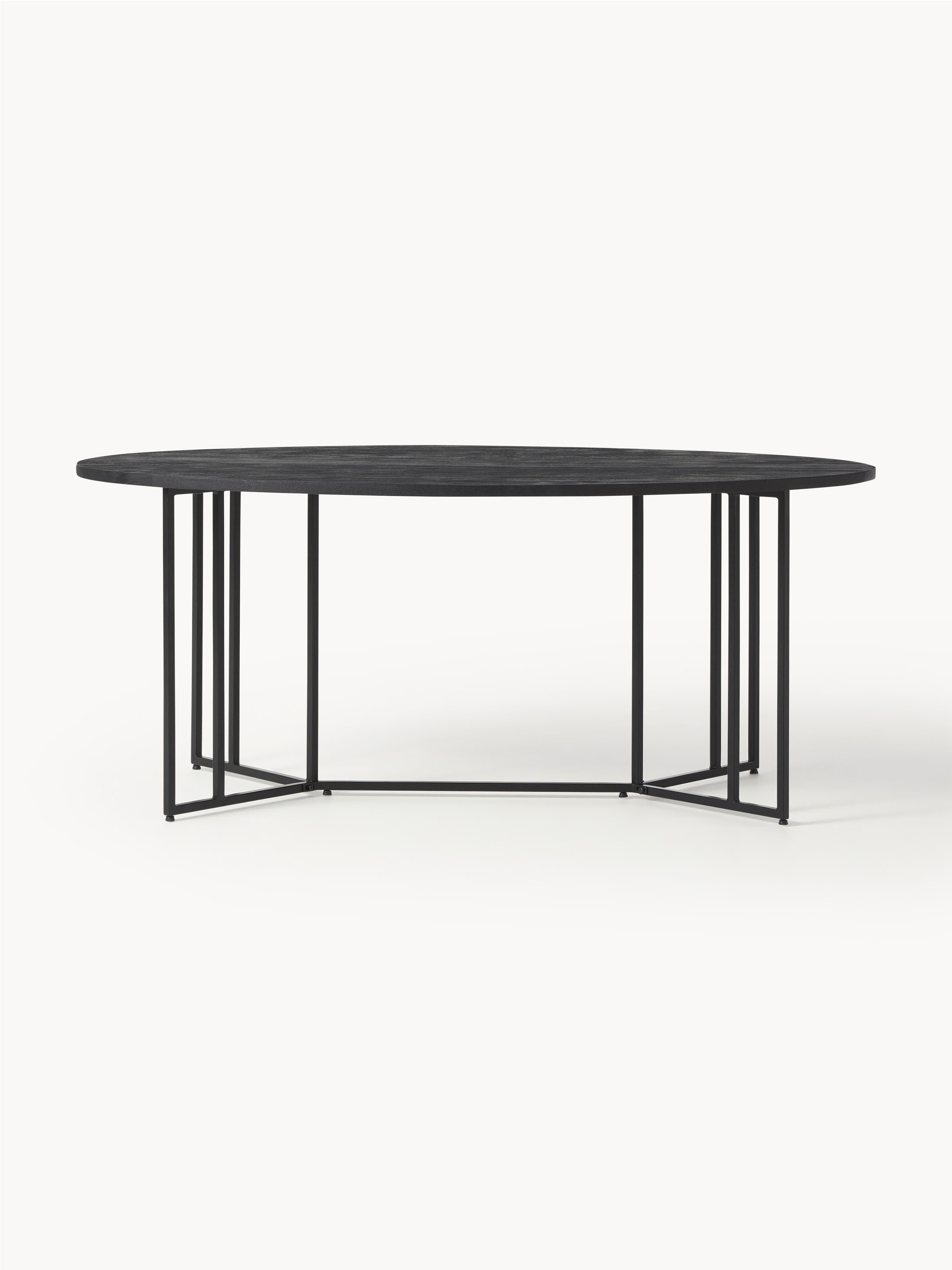 Luca Oval Mango Wood Dining Table, in various sizes