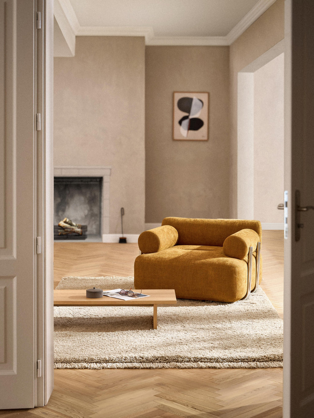 Dreamy Fluffy High-Pile Rug with Fringes