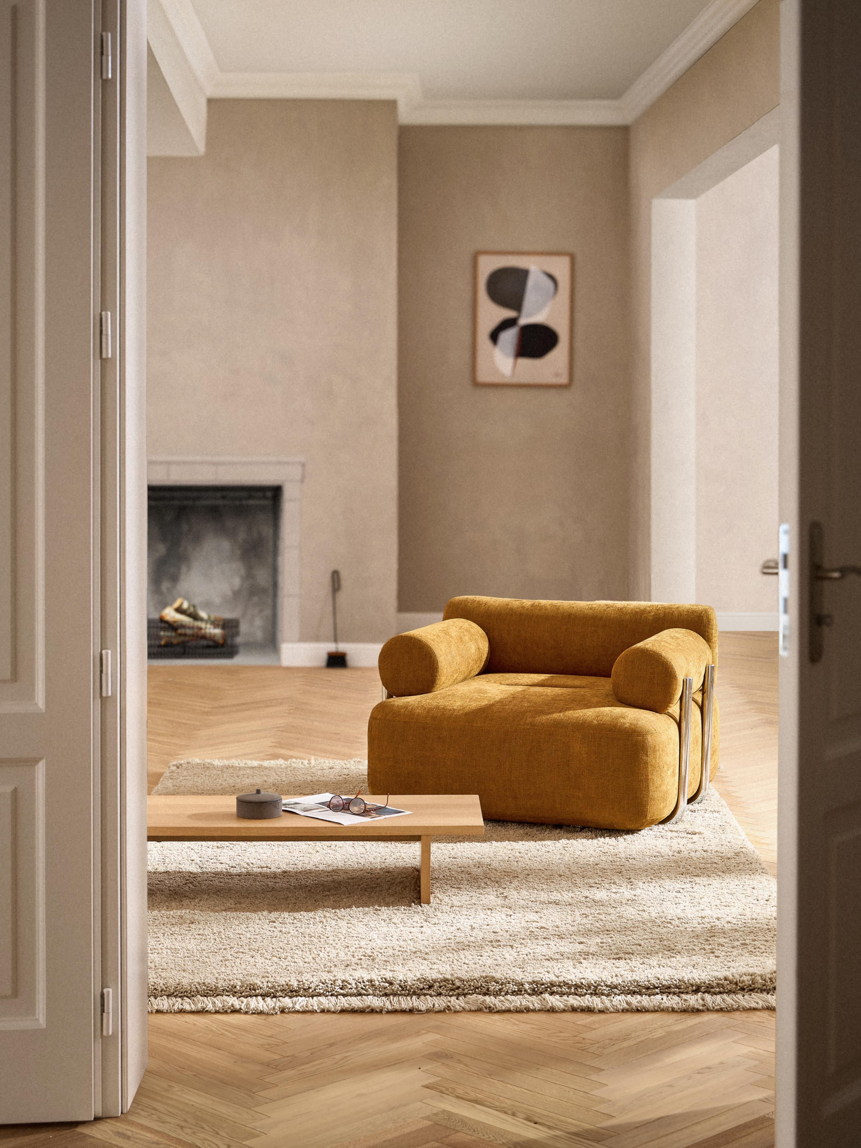 Dreamy Fluffy High-Pile Rug with Fringes