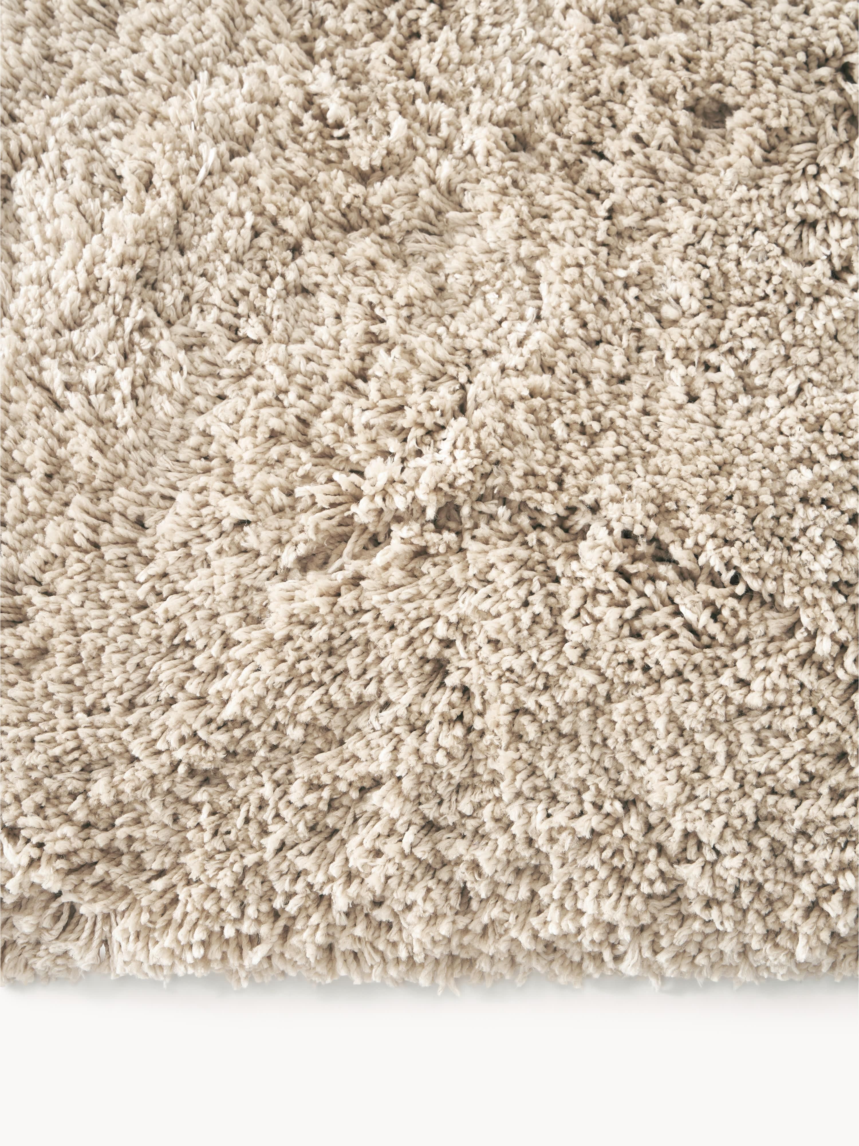 Dreamy Fluffy High-Pile Rug with Fringes