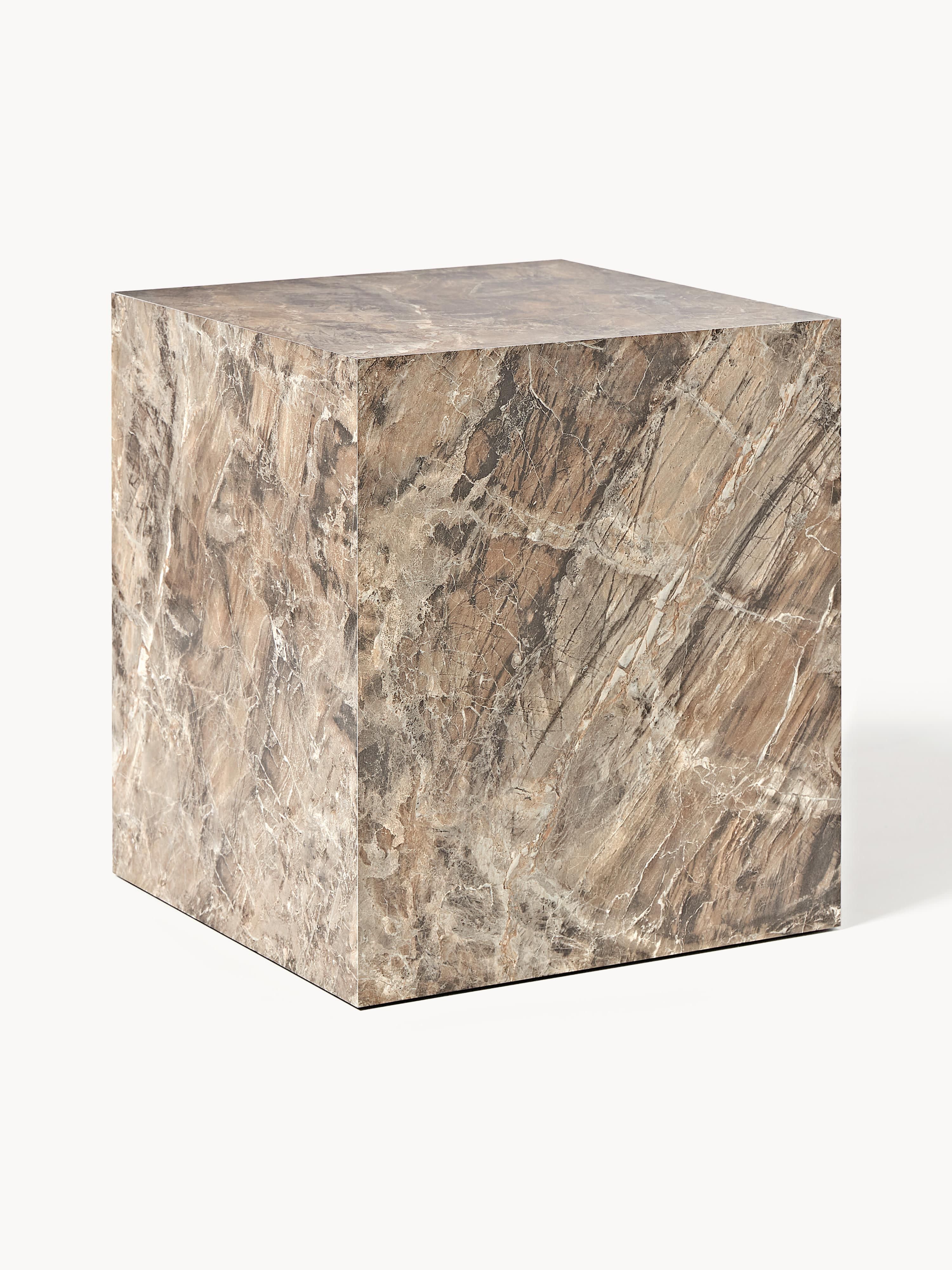 Gallery image 1 - Marble Effect Side Table Lesley