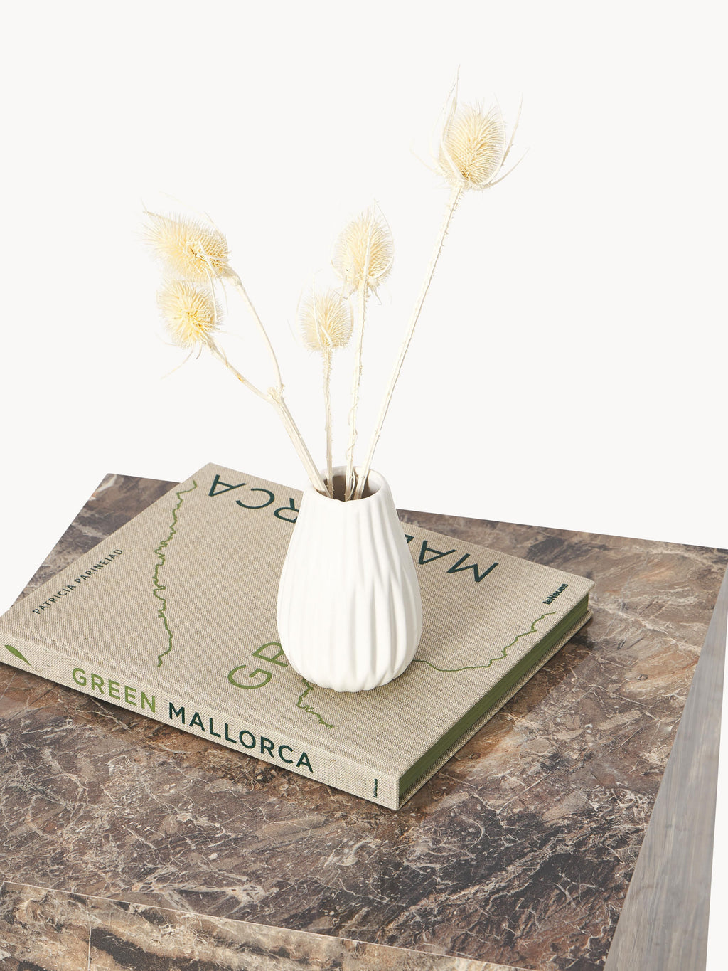 Lesley Marble Effect Side Table