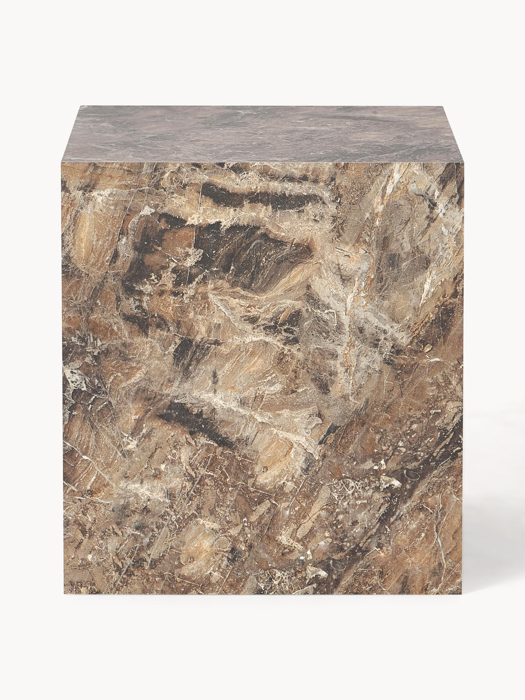 Lesley Marble Effect Side Table