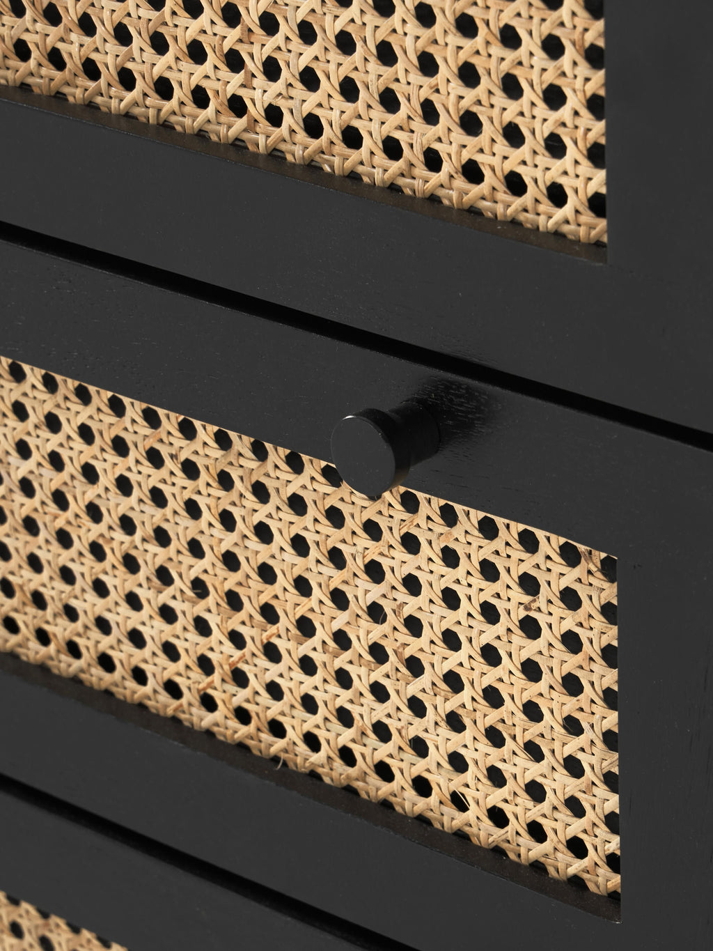 Vienna Chest of Drawers with Viennese Wickerwork