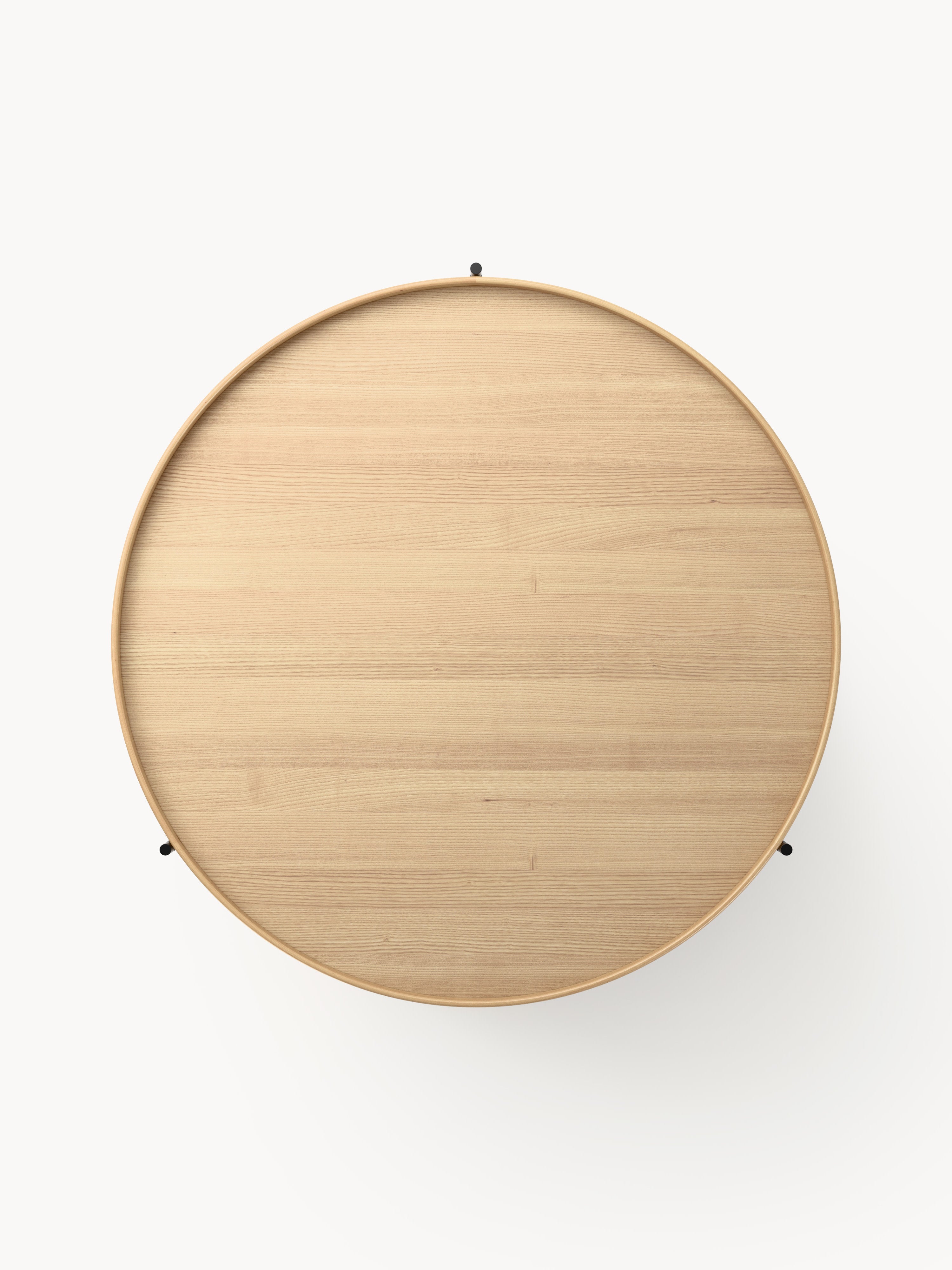 Renee Round Wooden Coffee Table