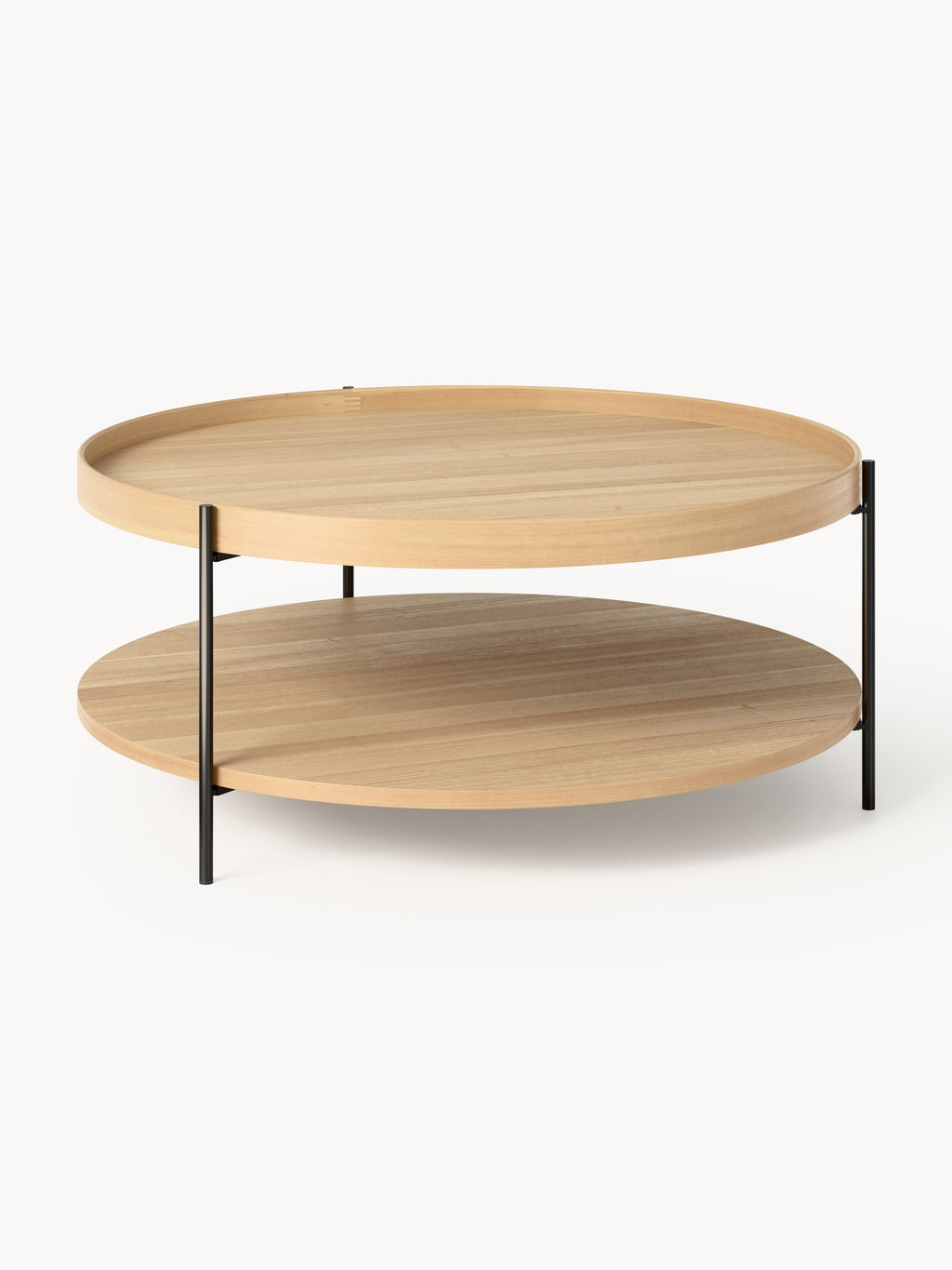 Renee Round Wooden Coffee Table