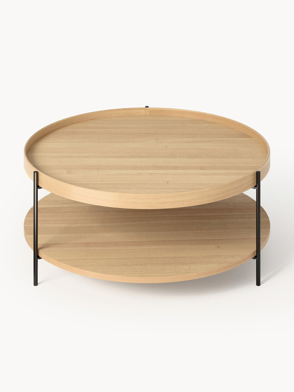 Renee Round Wooden Coffee Table