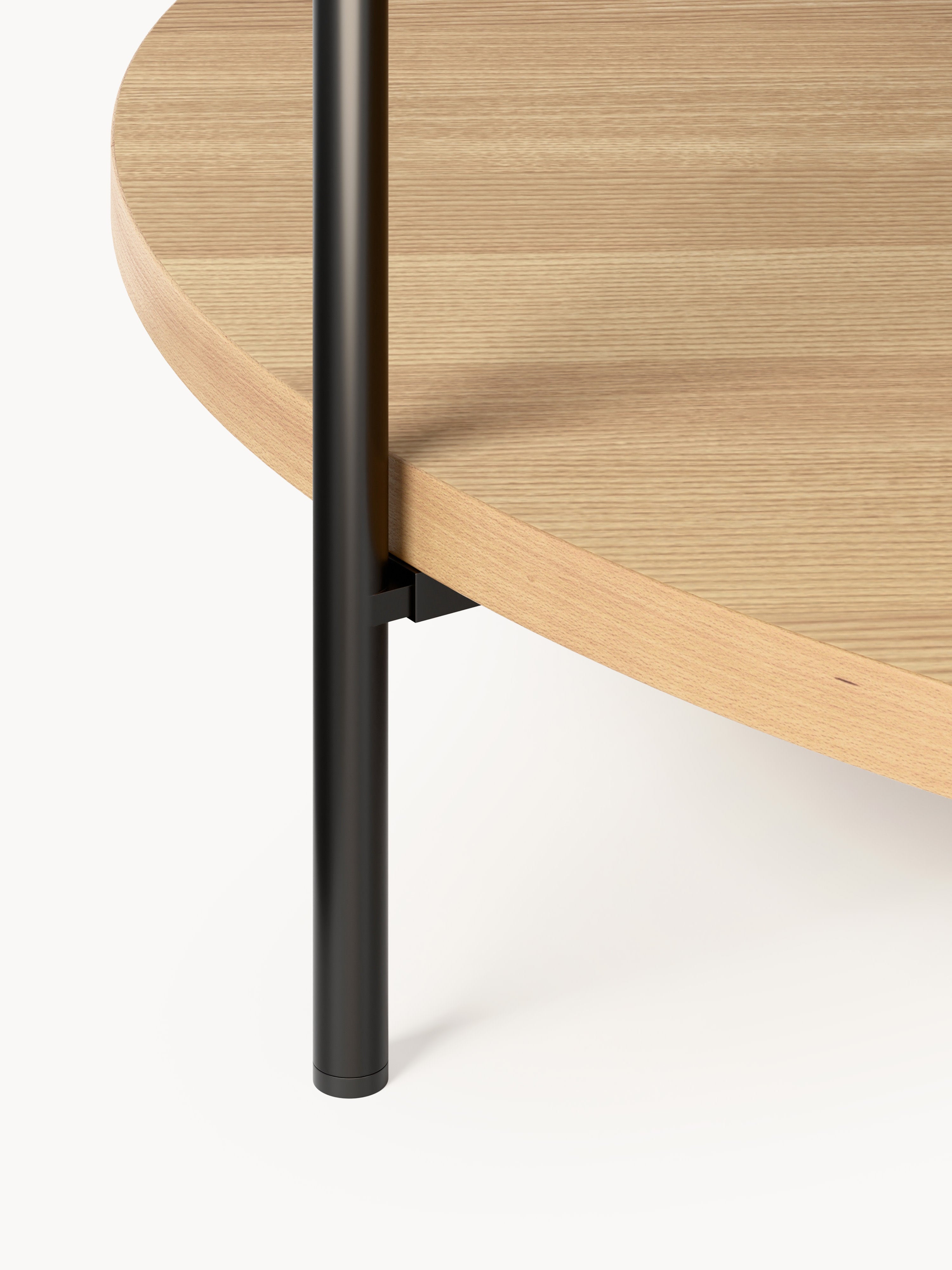 Renee Round Wooden Coffee Table