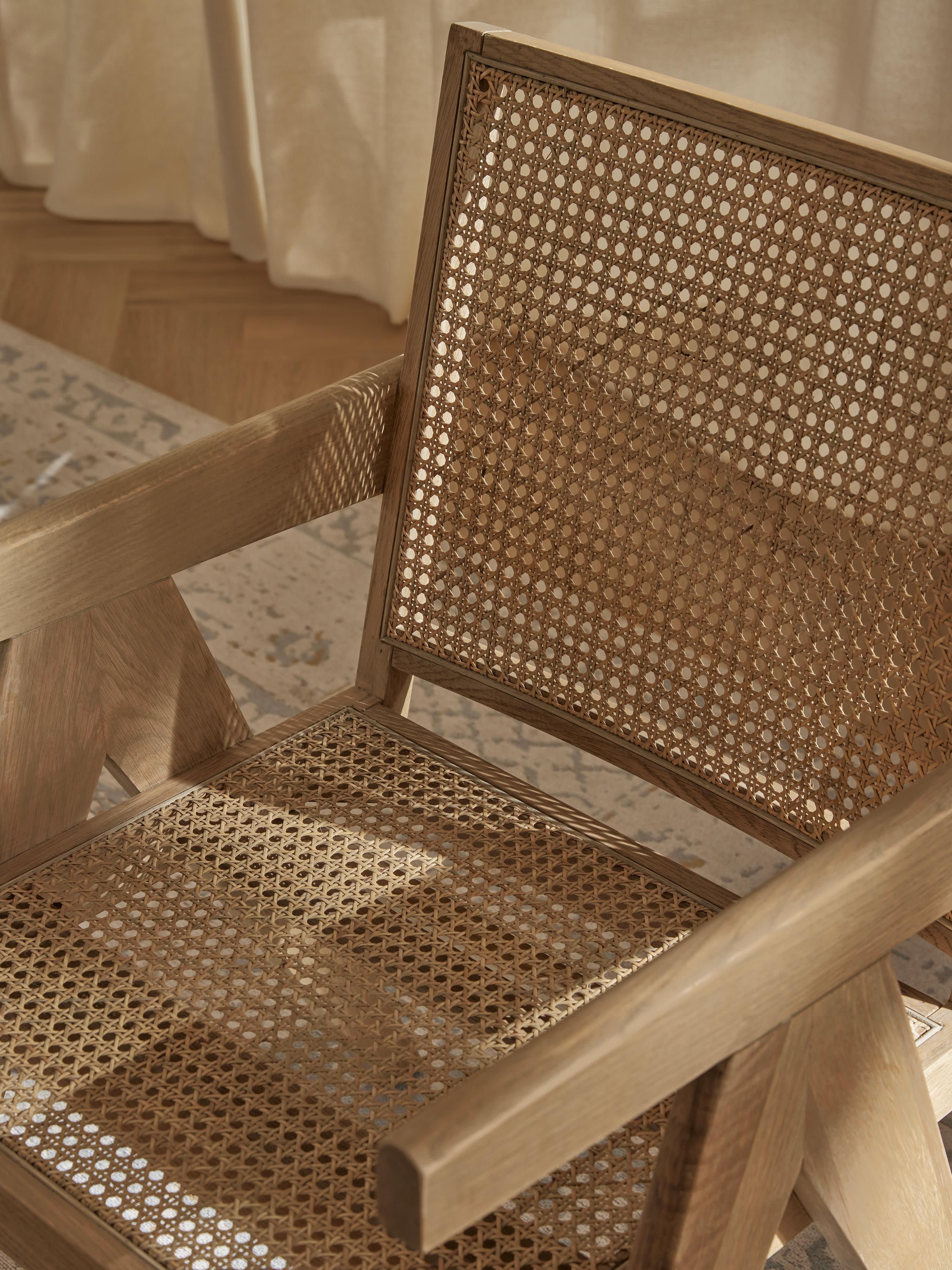 Sissi Armchair with Viennese Wickerwork