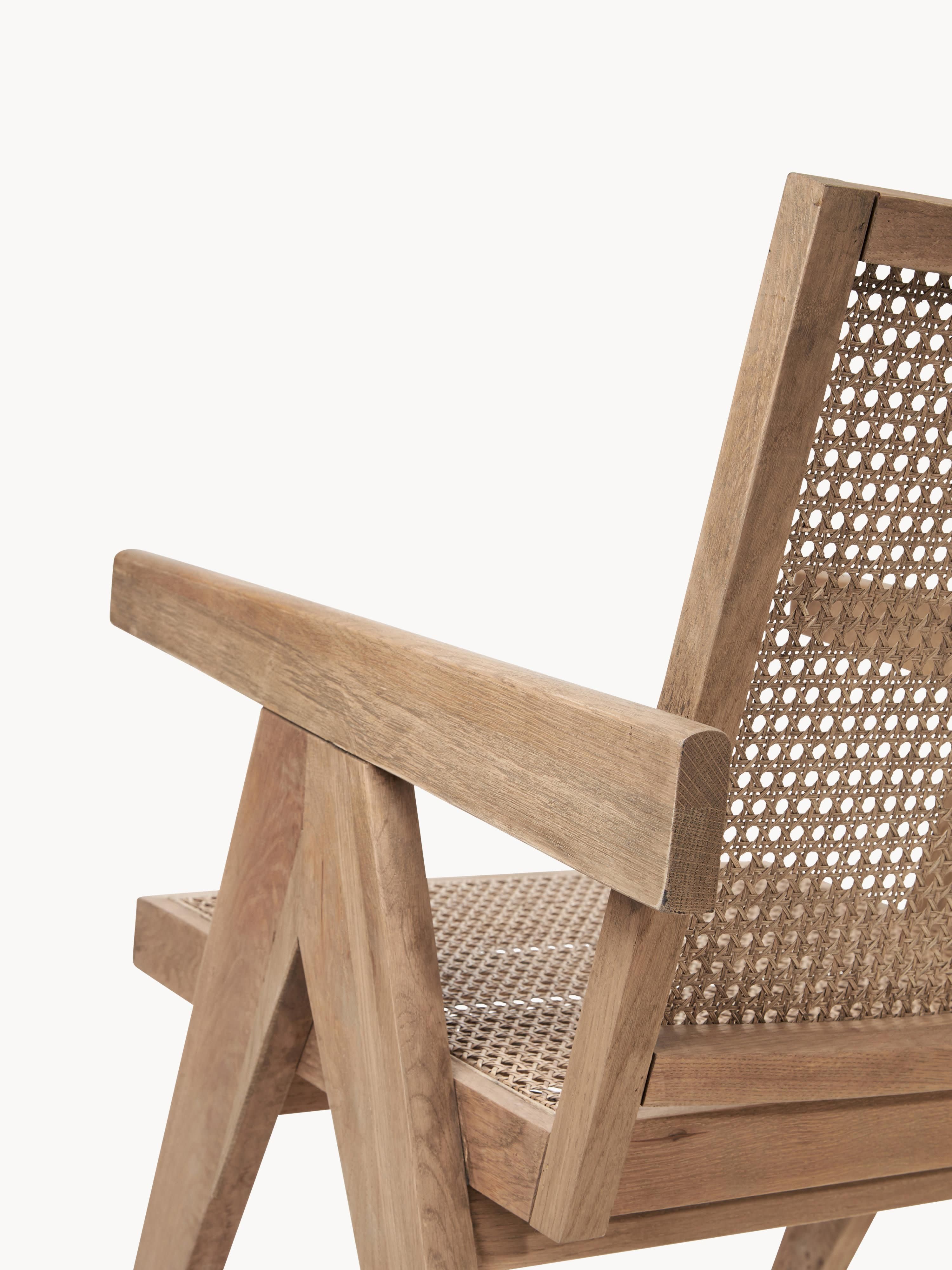 Sissi Armchair with Viennese Wickerwork