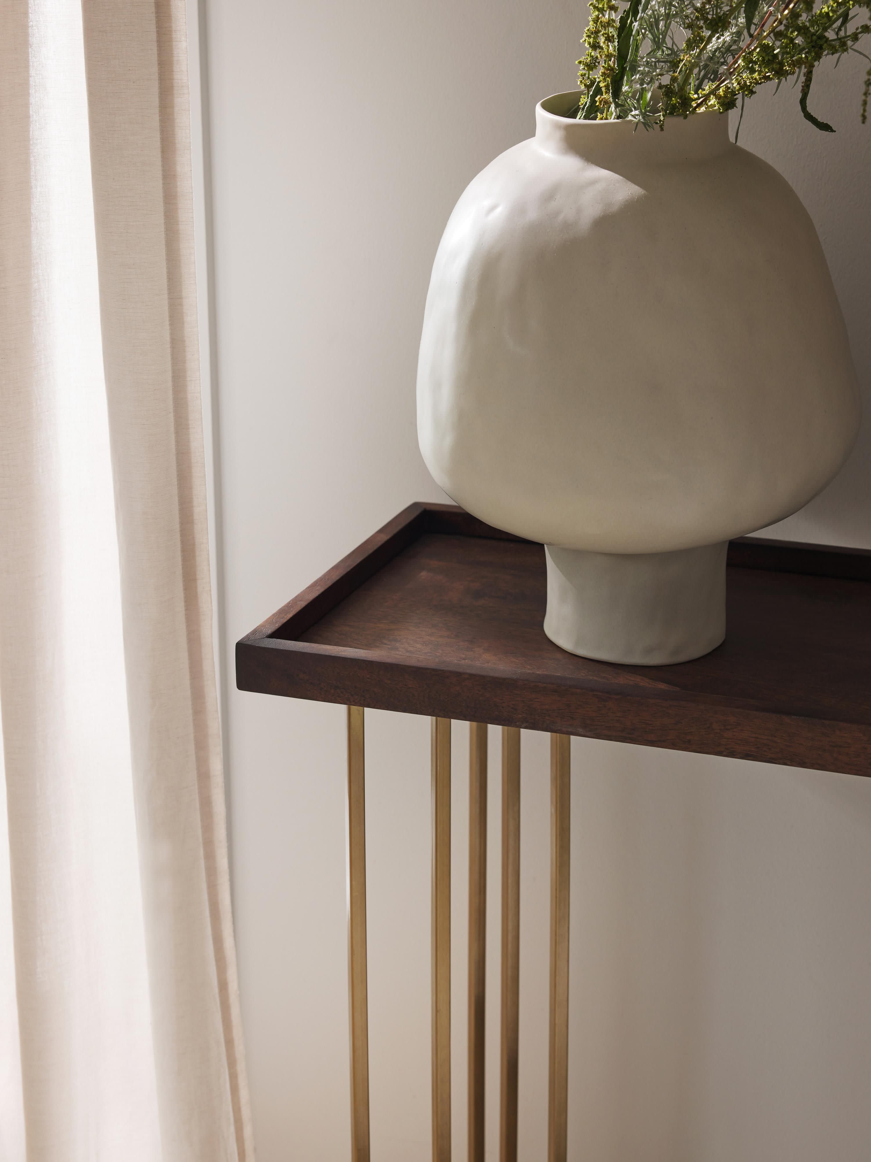 Luca Mango Wood Console Table