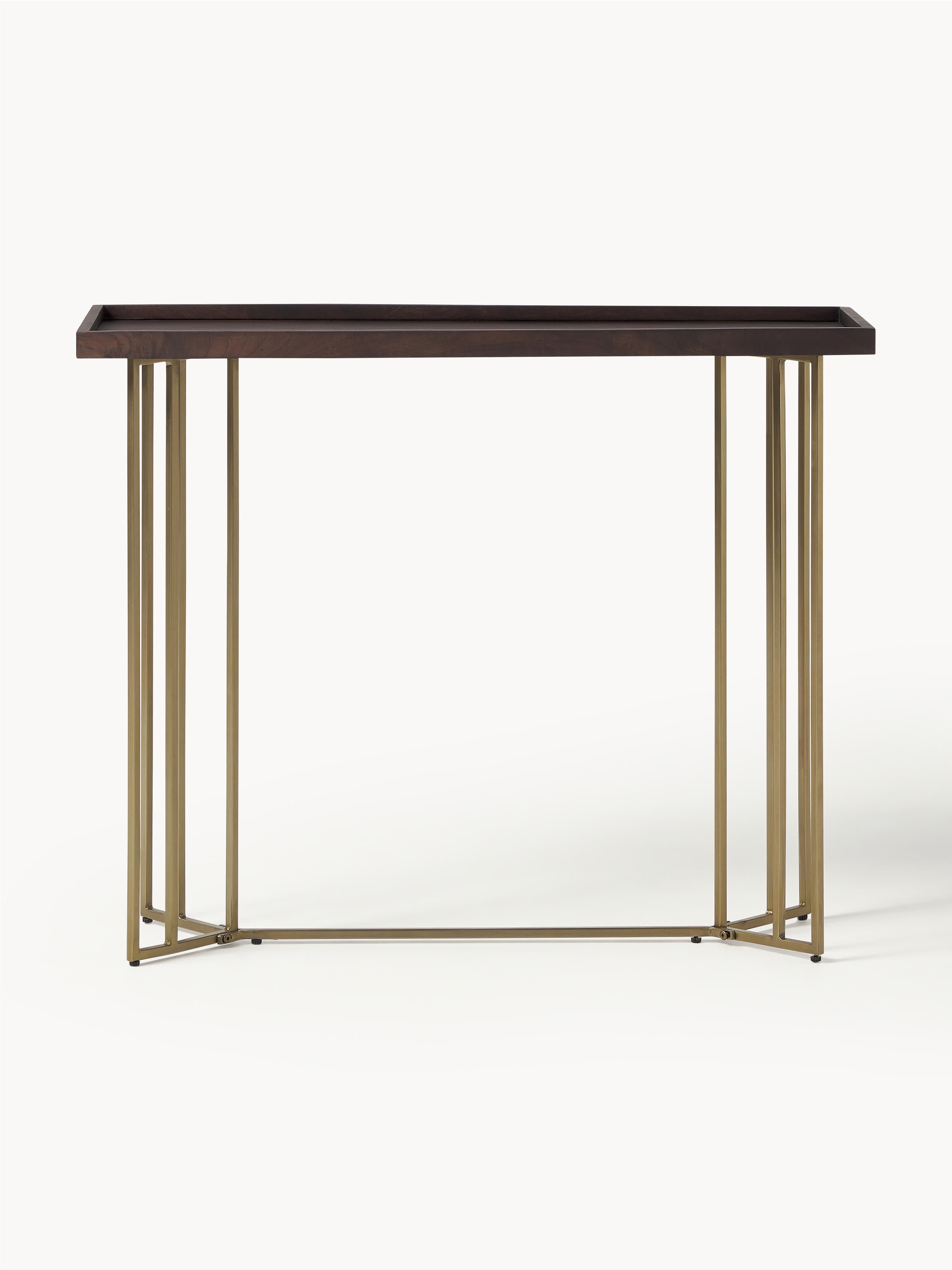 Luca Mango Wood Console Table