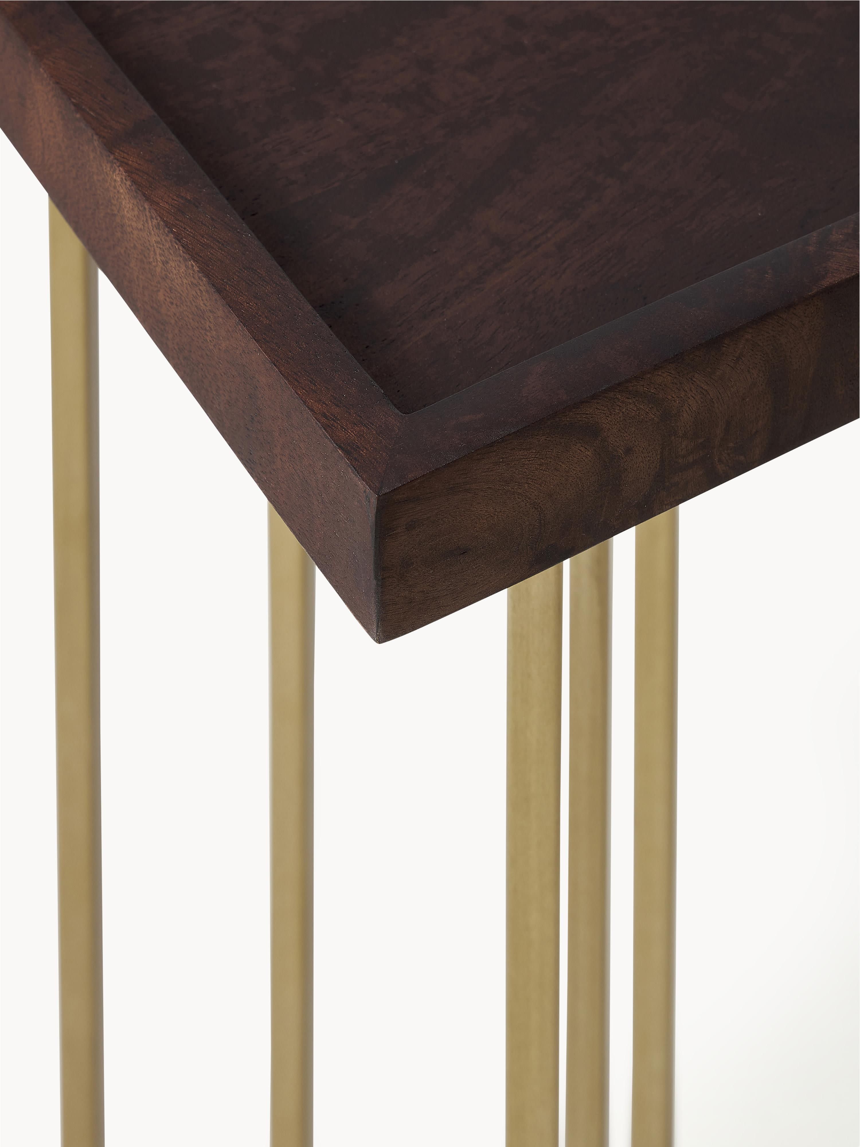 Luca Mango Wood Console Table