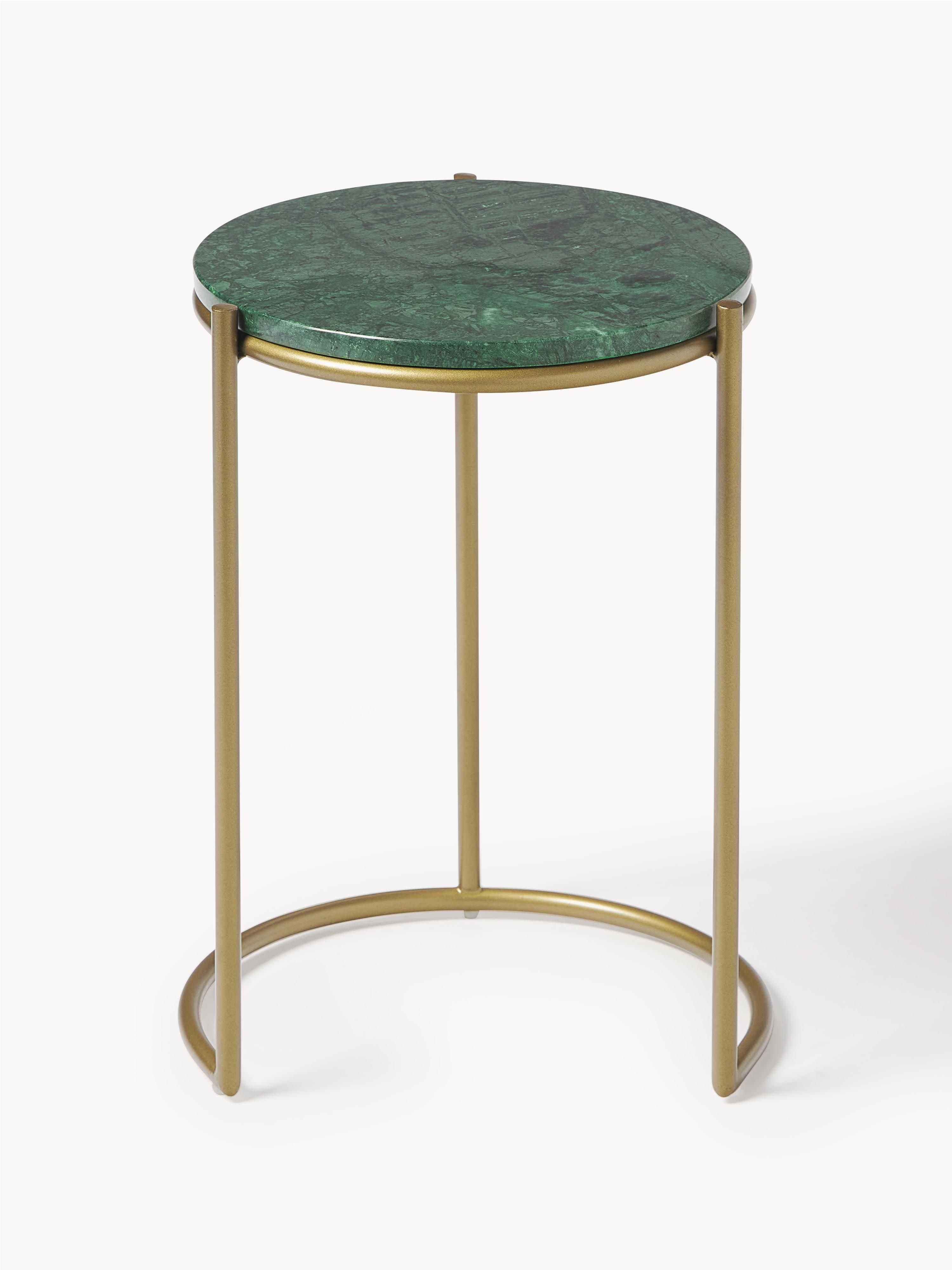 Ella Marble Side Tables, Set of 2