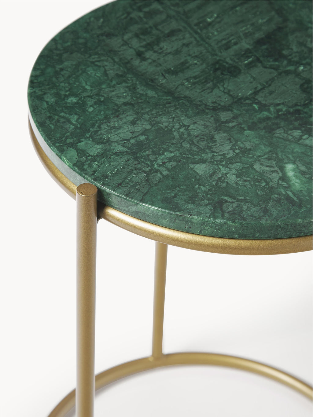 Ella Marble Side Tables, Set of 2