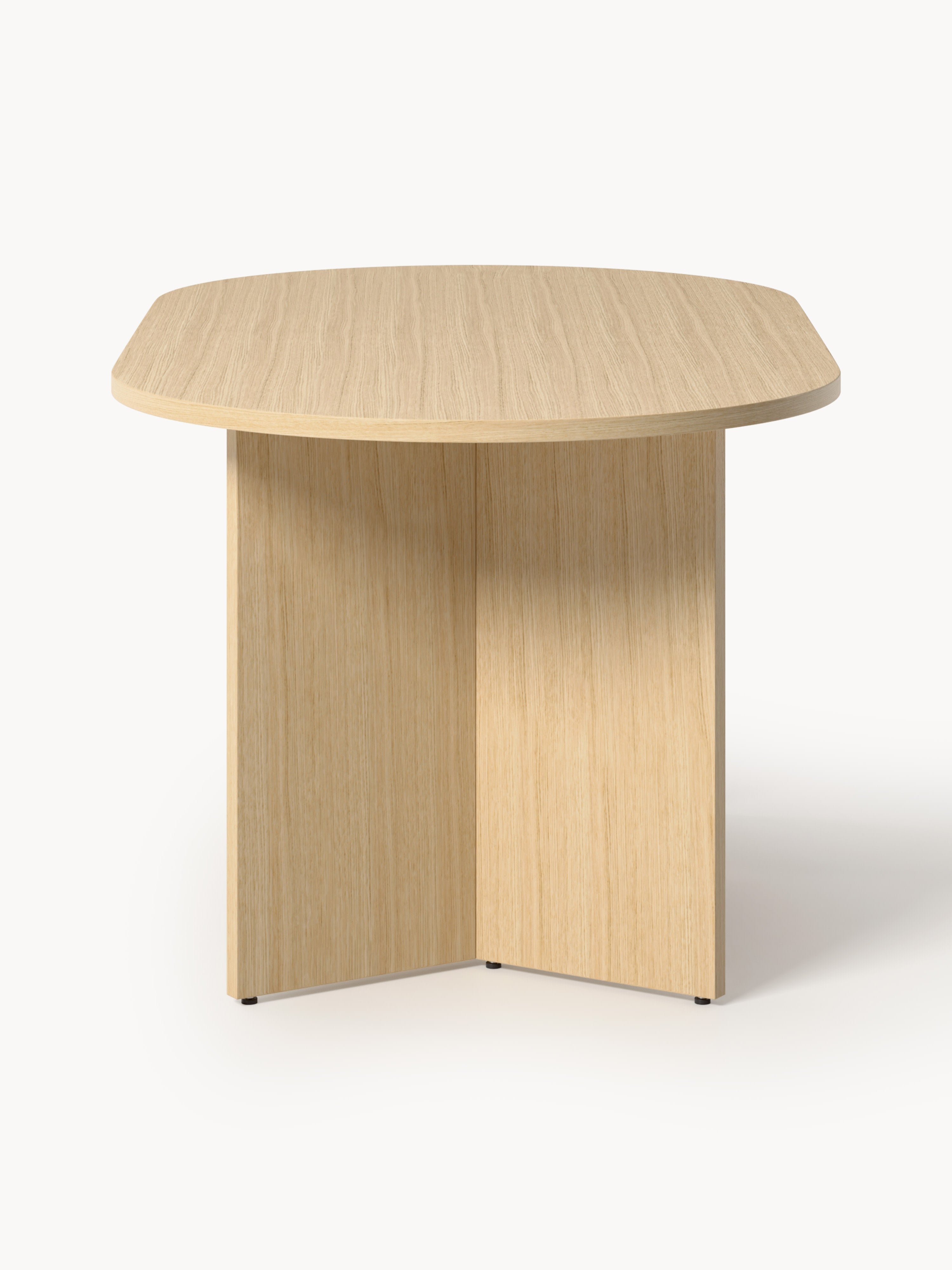 Toni Oval Wooden Dining Table, in various sizes