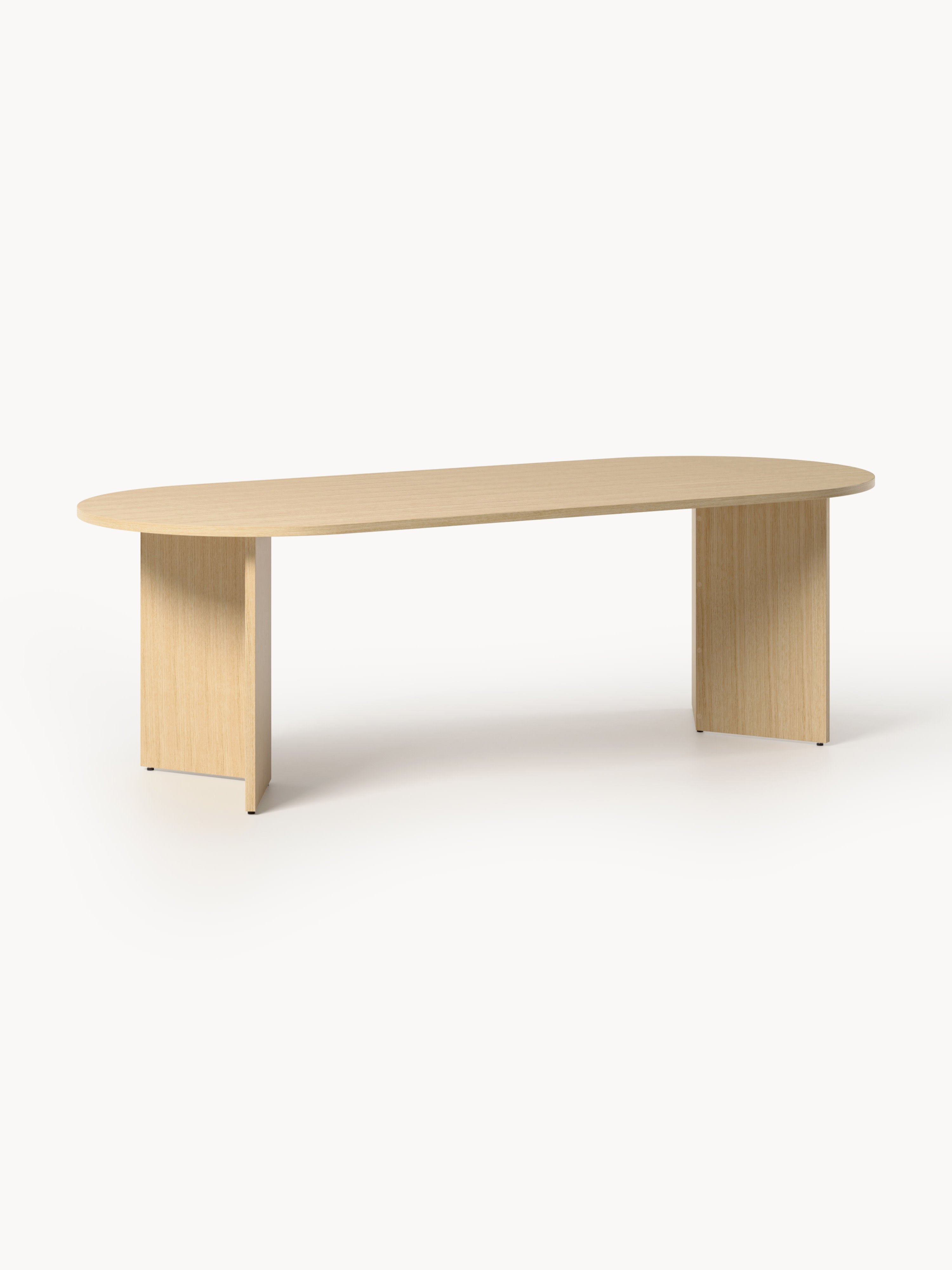 Toni Oval Wooden Dining Table, in various sizes