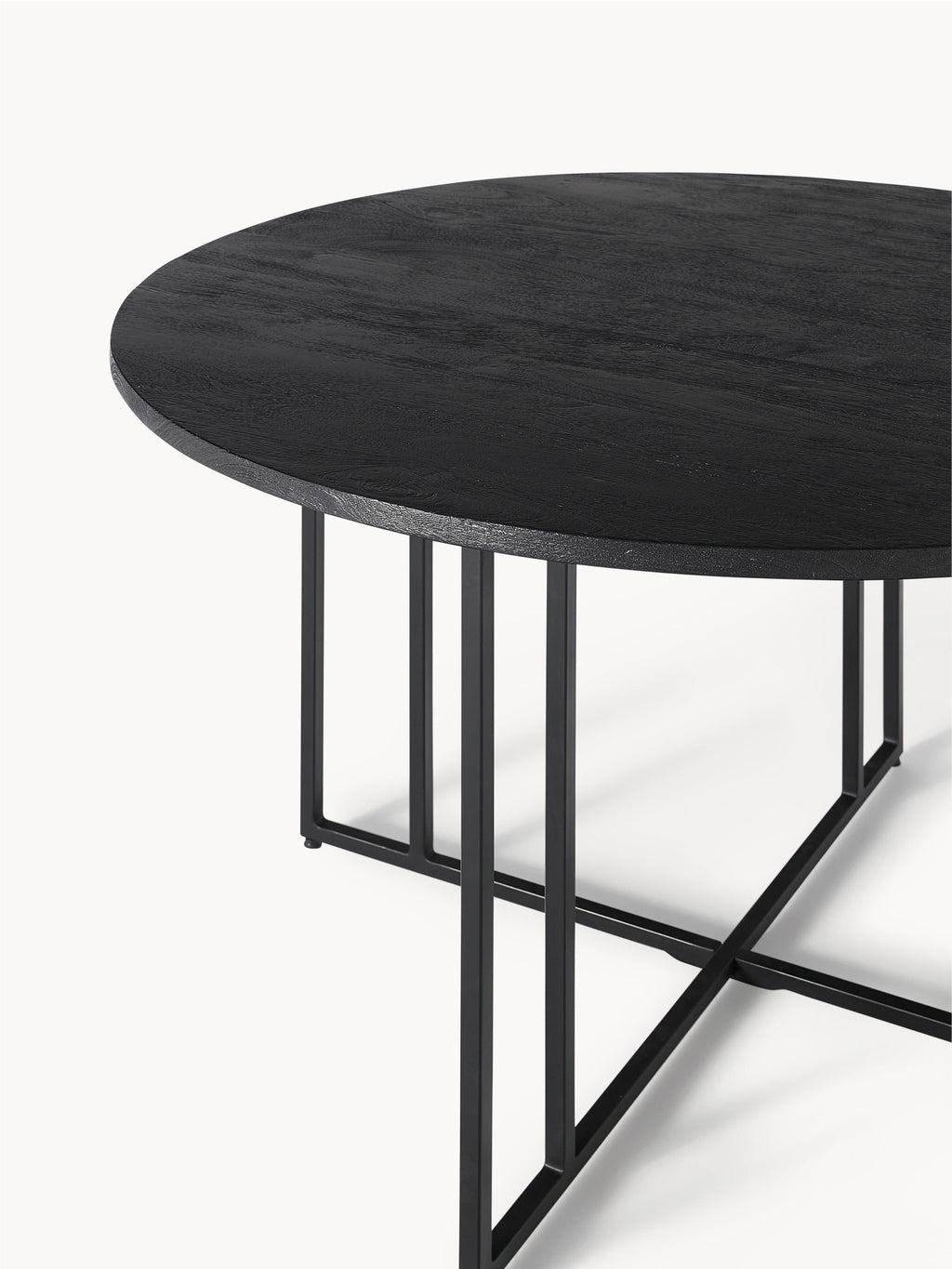 Luca Round Mango Wood Dining Table, in various sizes