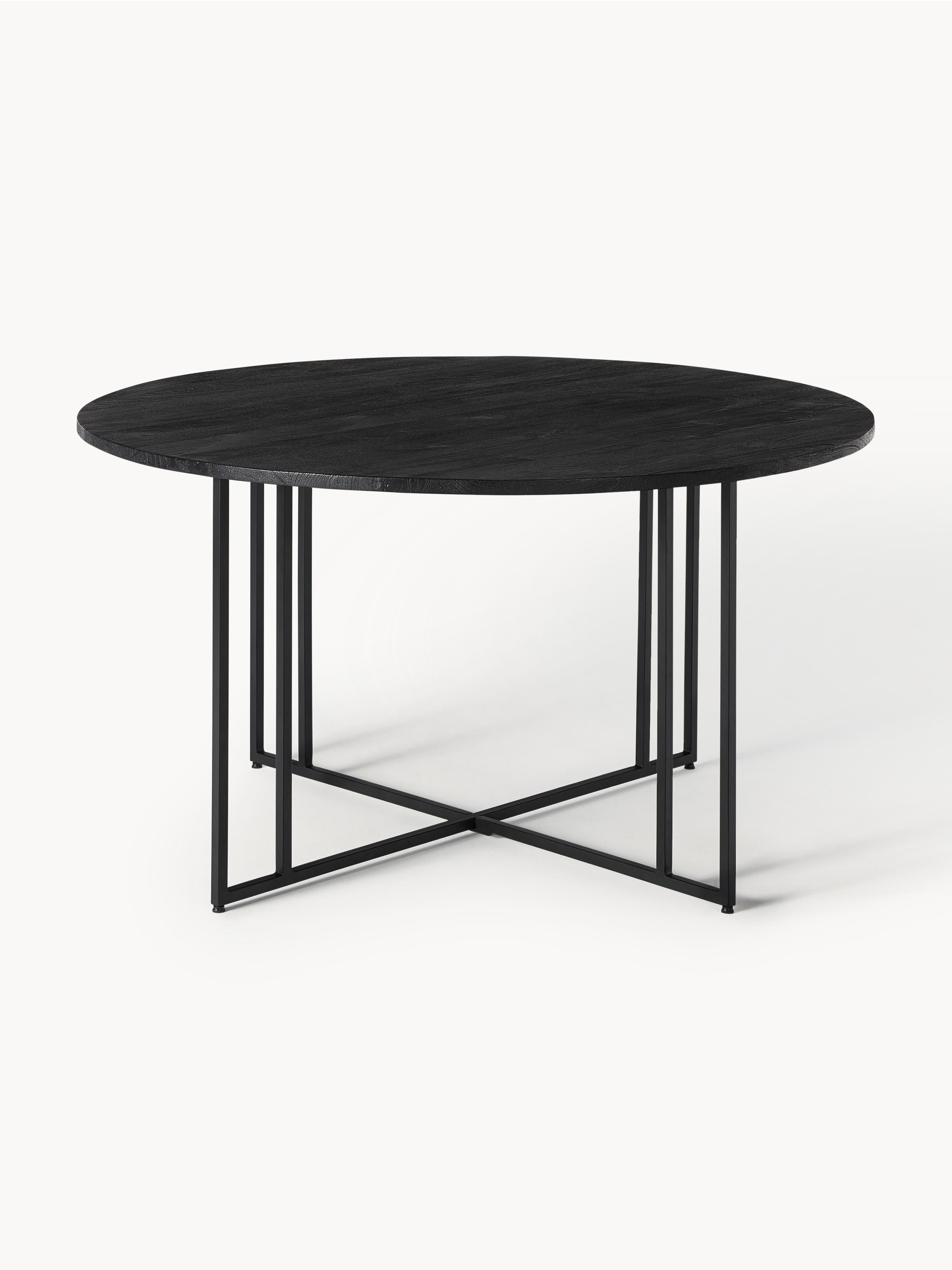 Luca Round Mango Wood Dining Table, in various sizes