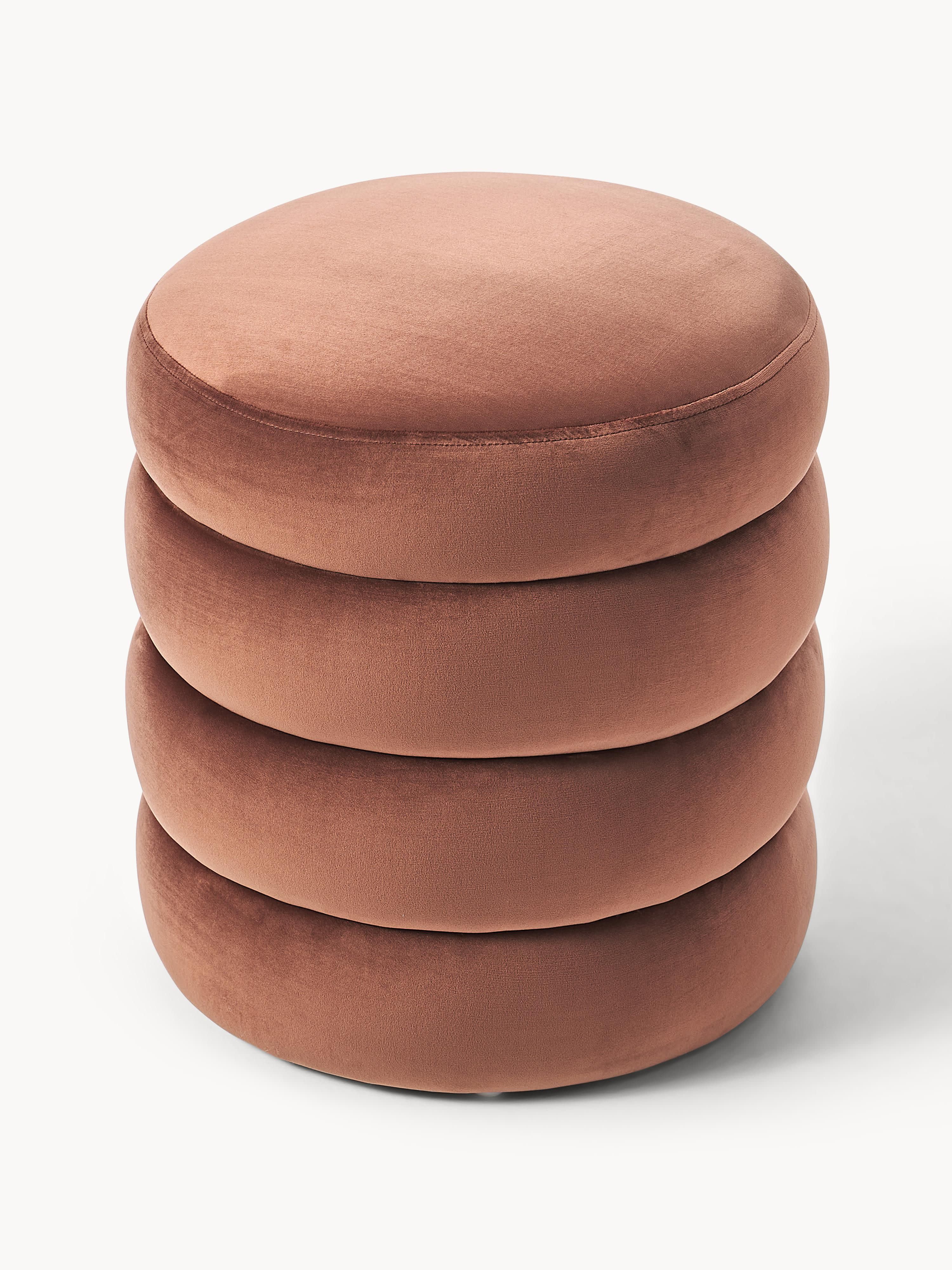 Alto Velvet Upholstered Stool