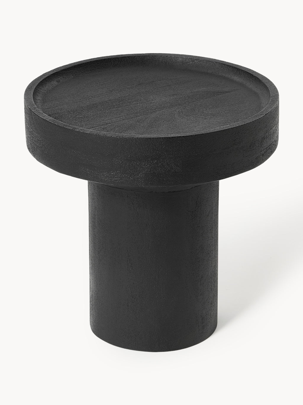 Benno Round Mango Wood Side Table