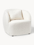 Gallery image 1 - Bouclé Cocktail Armchair Elodie