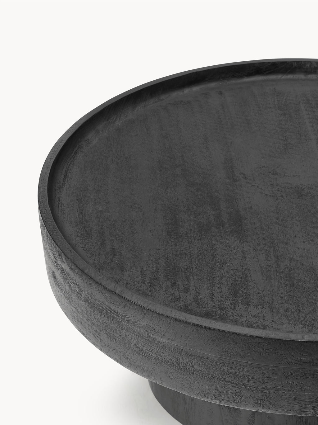 Benno Round Mango Wood Coffee Table