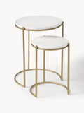 Gallery image 1 - Marble Side Tables Ella