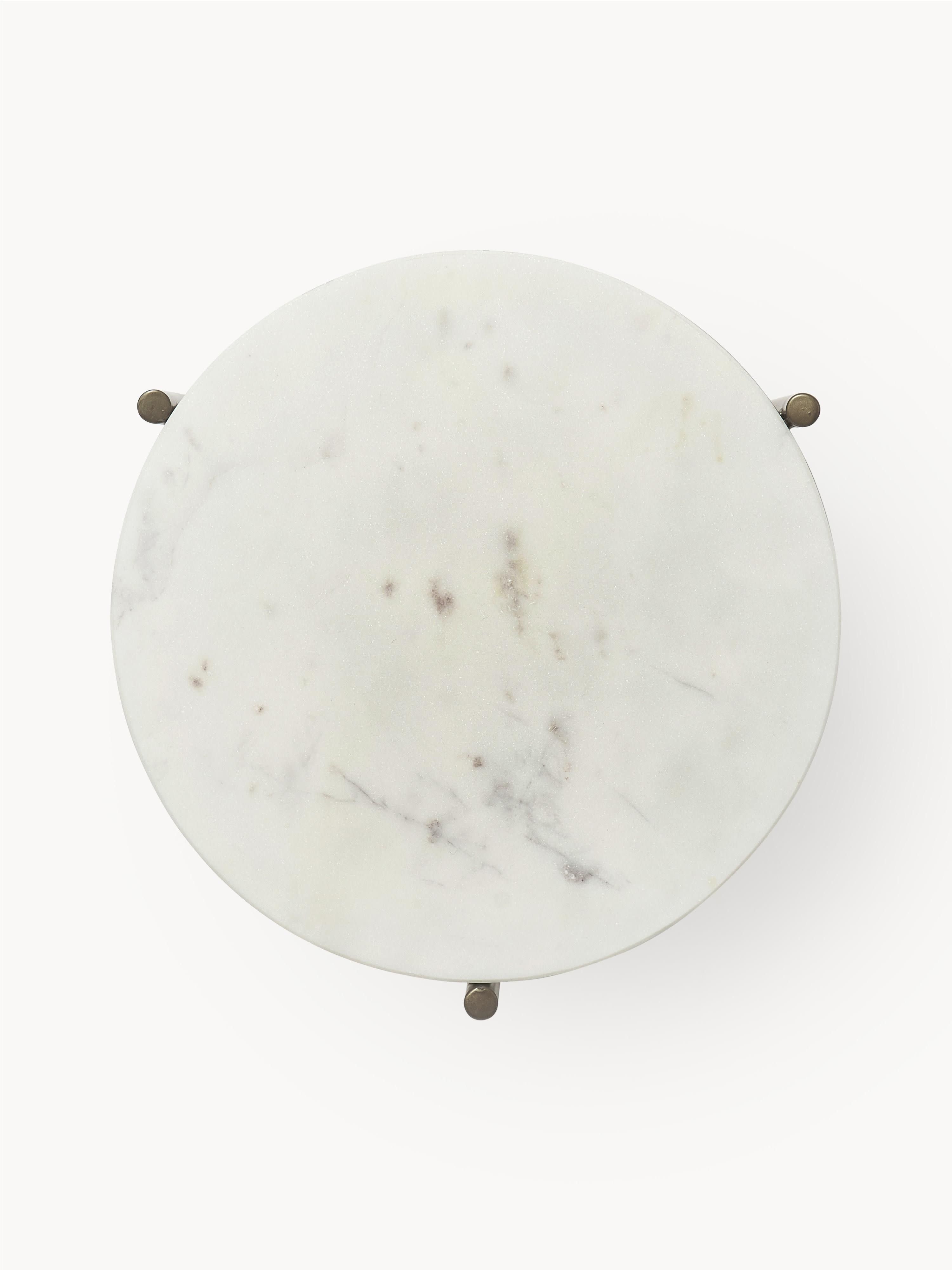 Ella Marble Side Tables, Set of 2