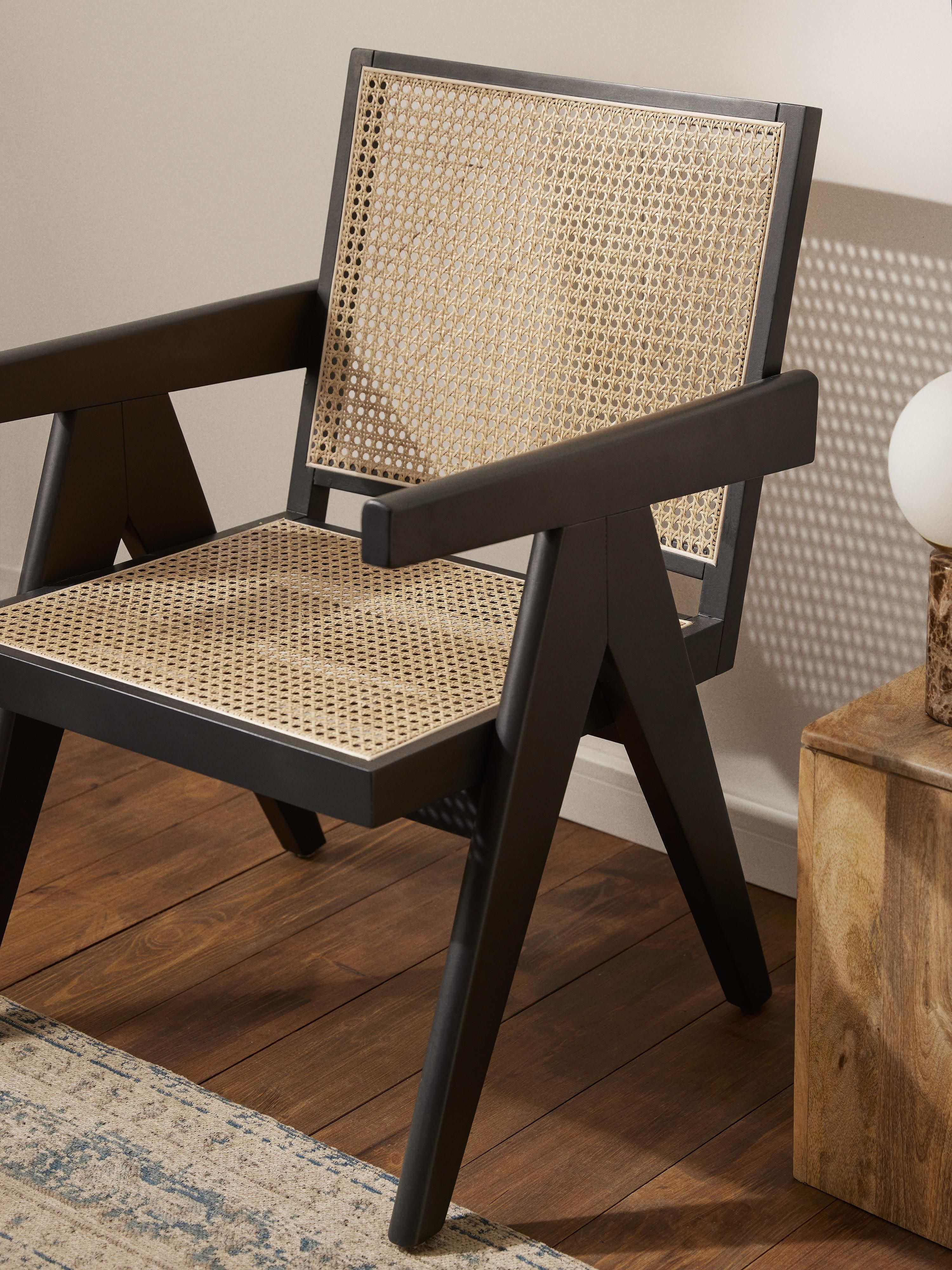 Sissi Armchair with Viennese Wickerwork