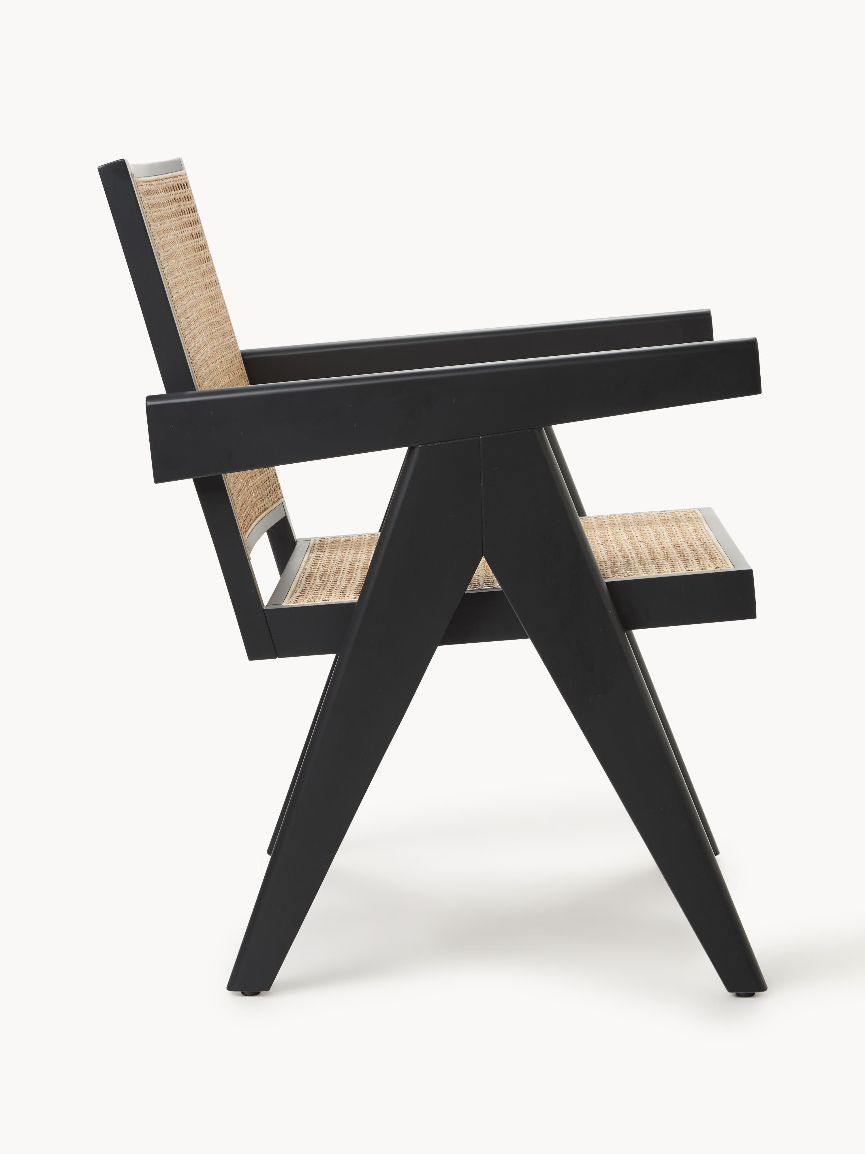 Sissi Armchair with Viennese Wickerwork