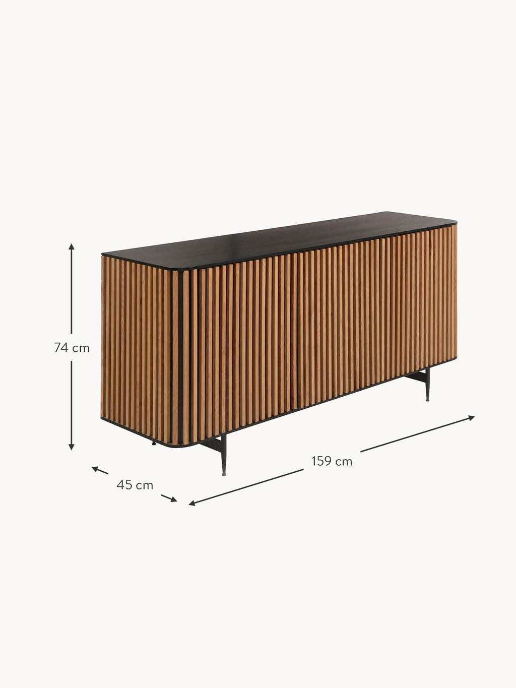 Linea Wooden Sideboard