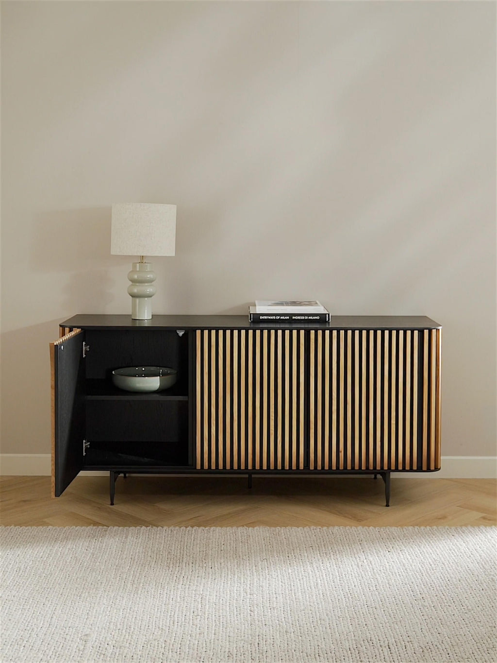 Linea Wooden Sideboard