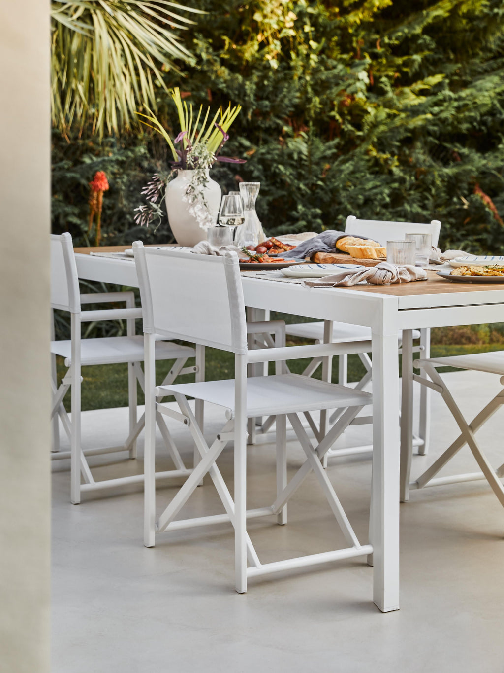 Elias Extendable Garden Table, 140- 200 x 90 cm