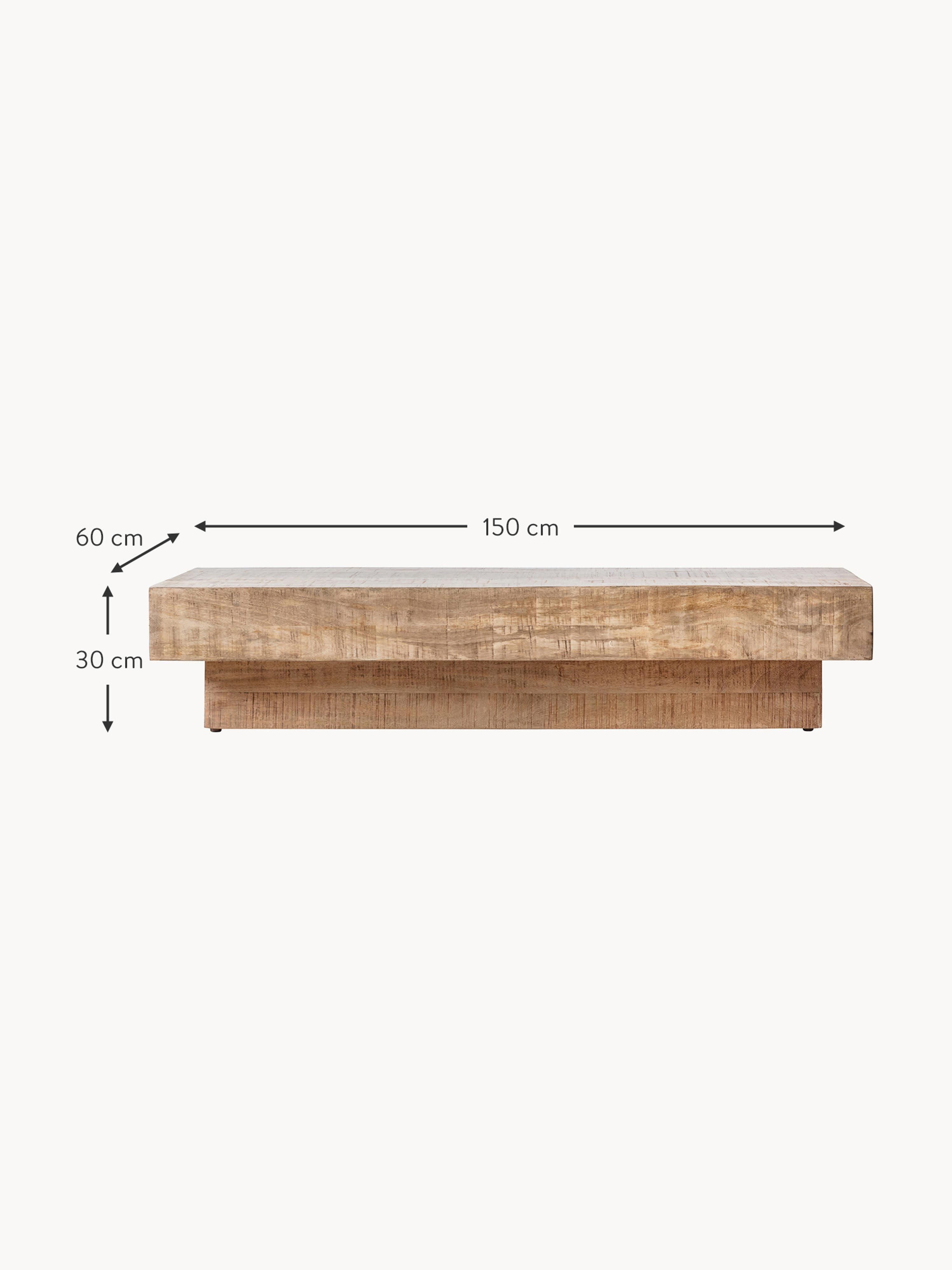 Iowa Mango Wood Coffee Table
